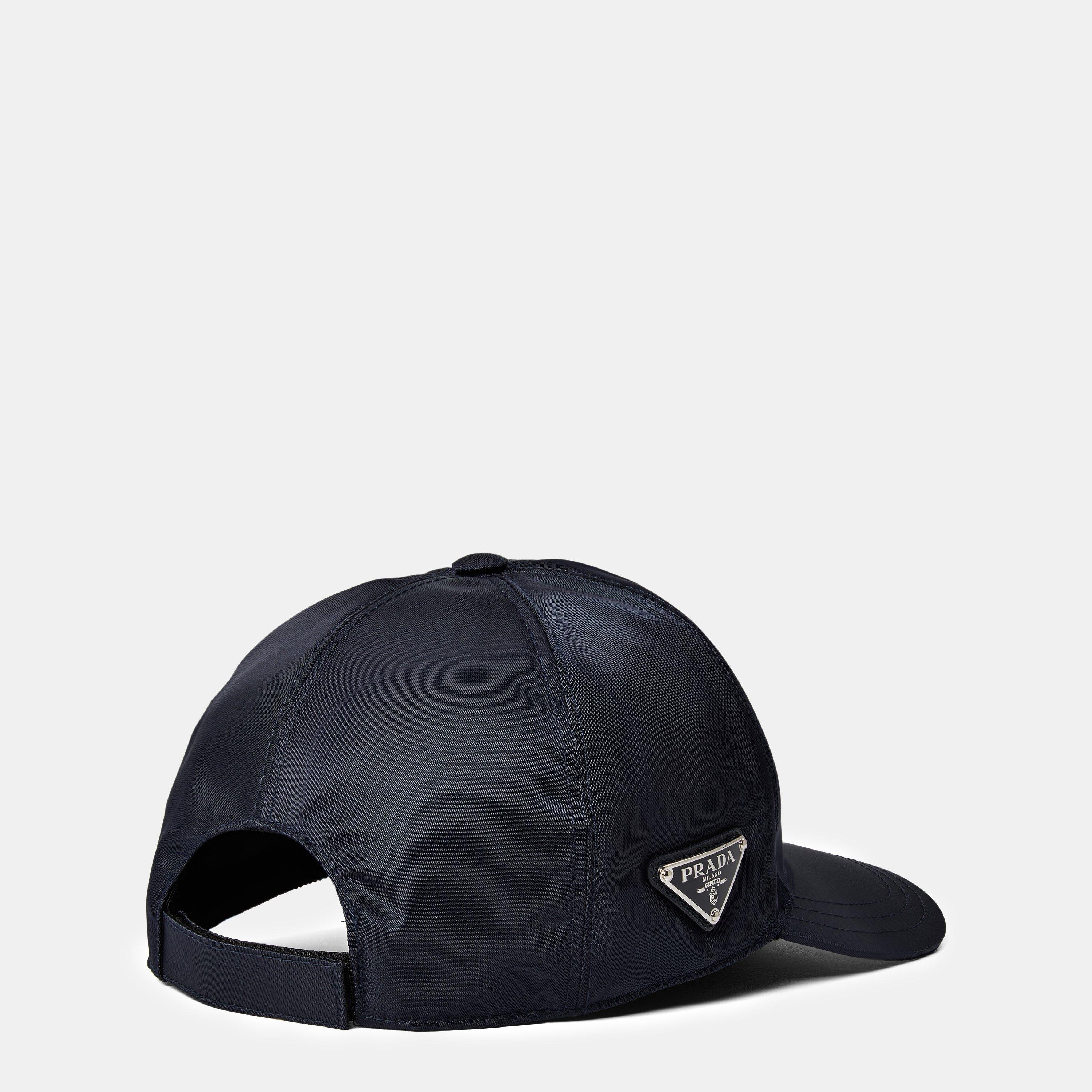 Navy - Prada - Men'S Logo Re-Nylon Baseball Cap - 2