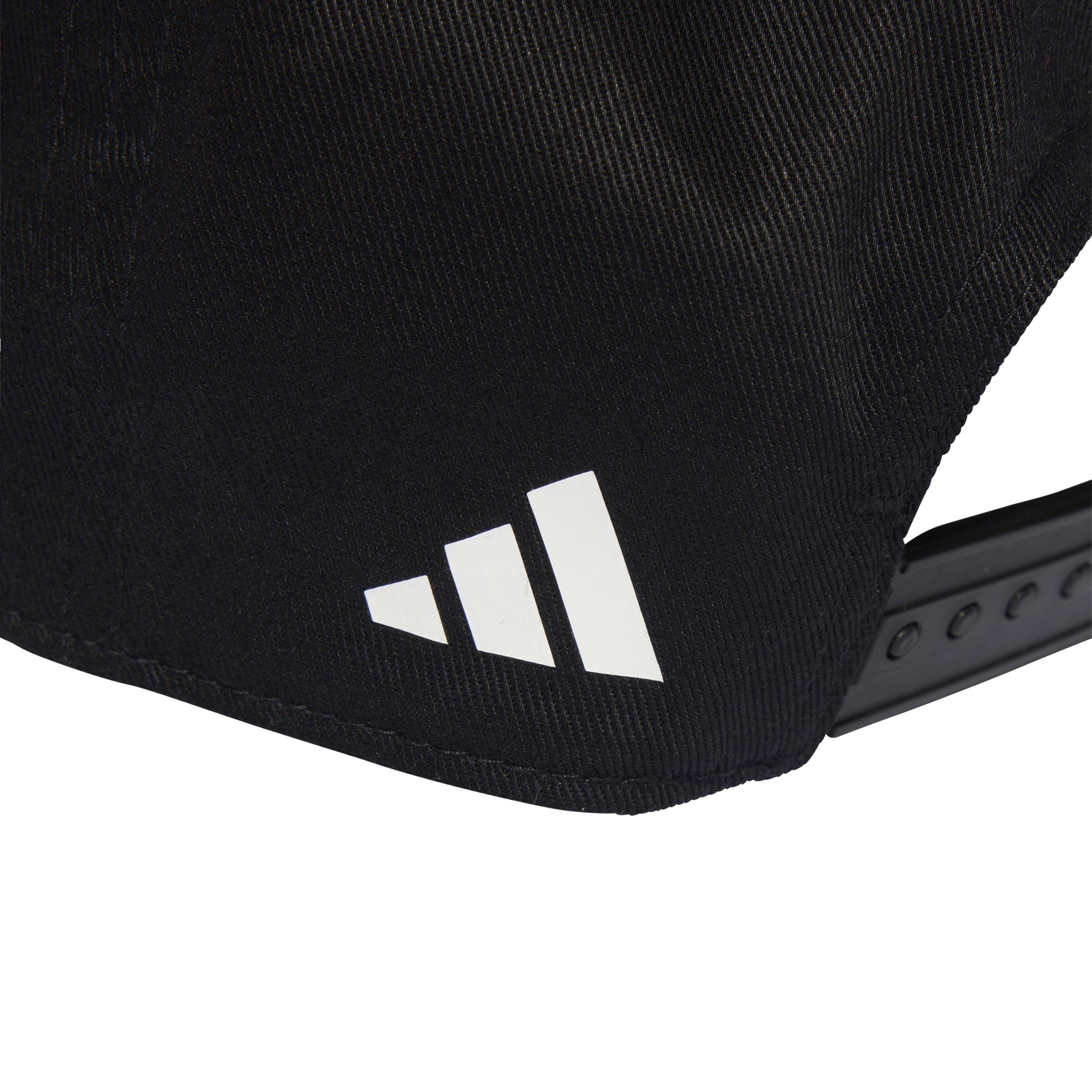 Black/White - adidas - Linear Baseball Cap - 4
