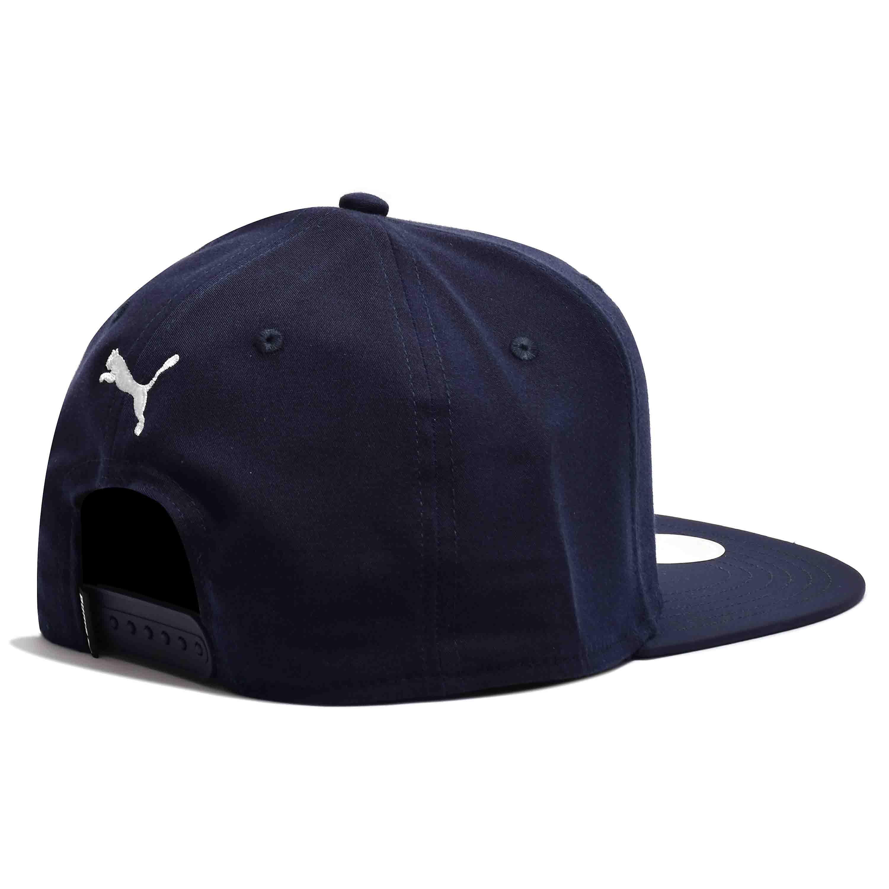 Peacoat/P.White - Puma - PUMA Flat Brim Cap - 2