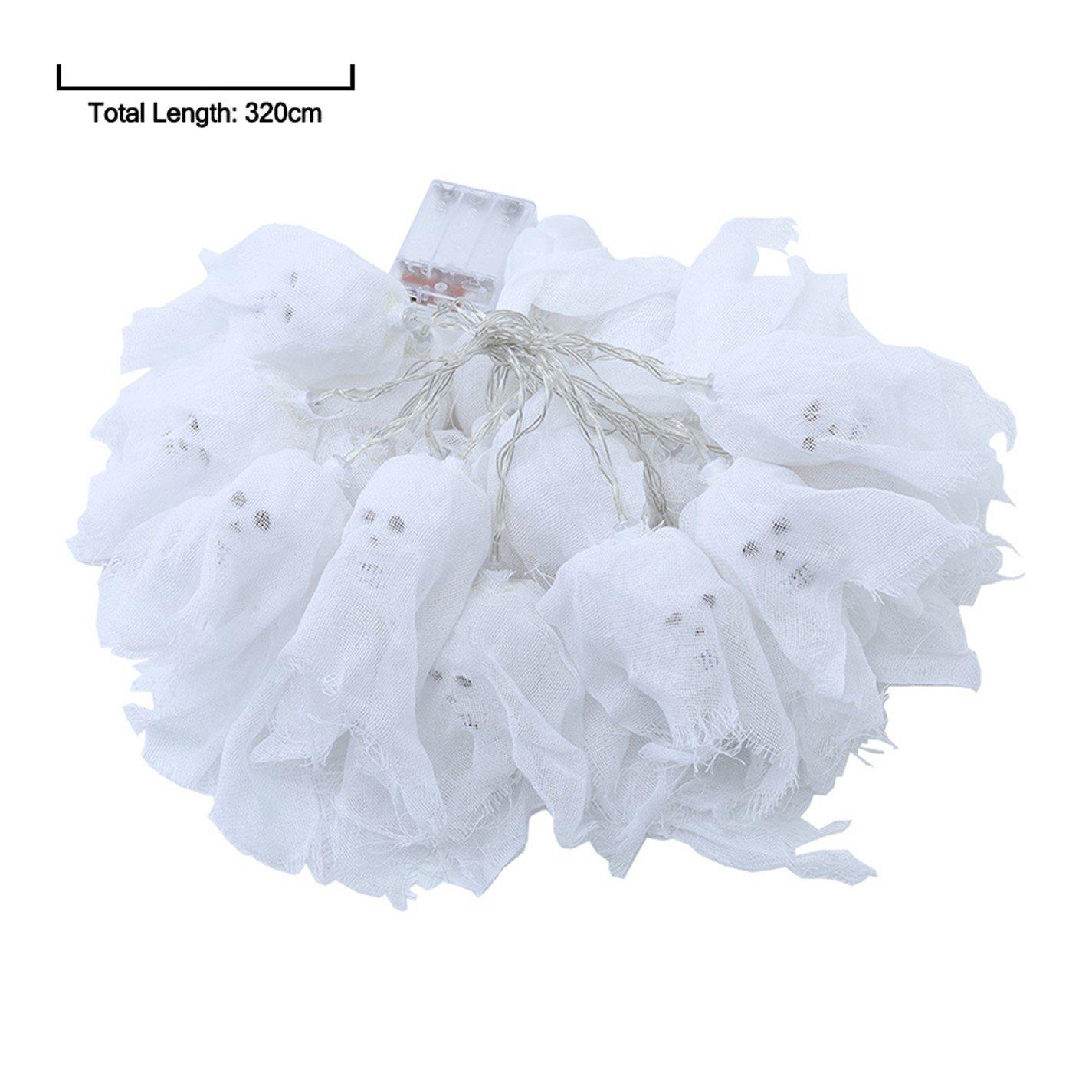 Colourful - LIFE IDEAS - Halloween LED String Lights 20 Skull Lights - 7