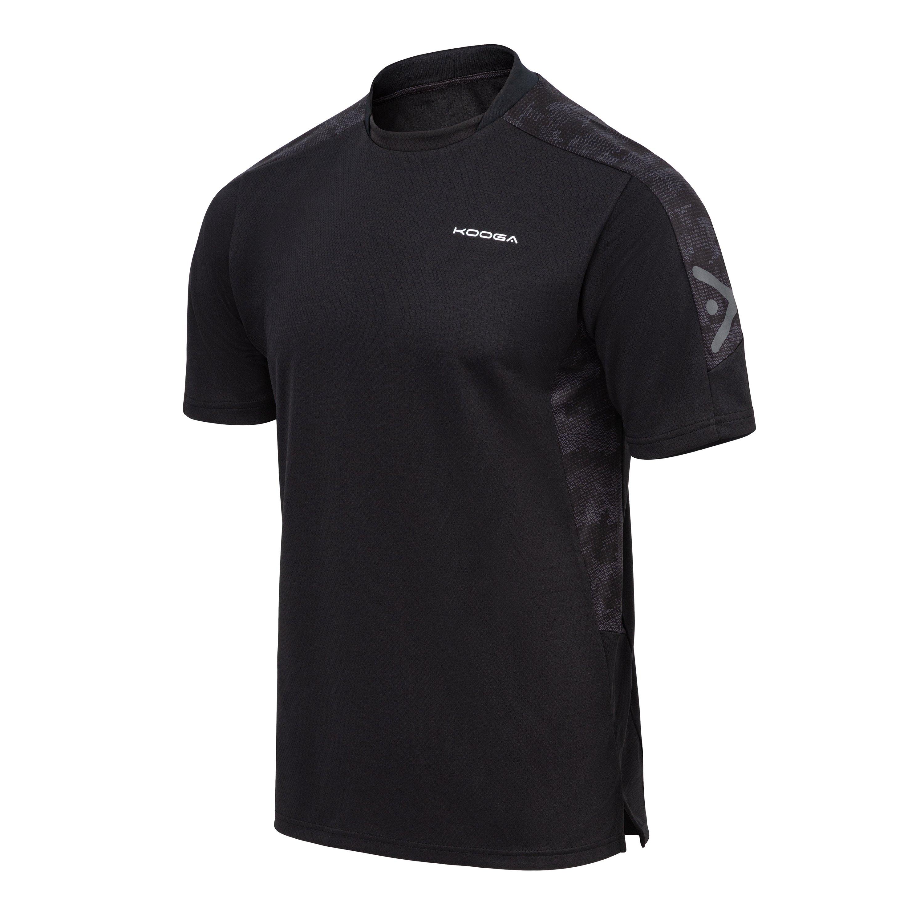 Black - KooGa - Training T-Shirt Mens - 5