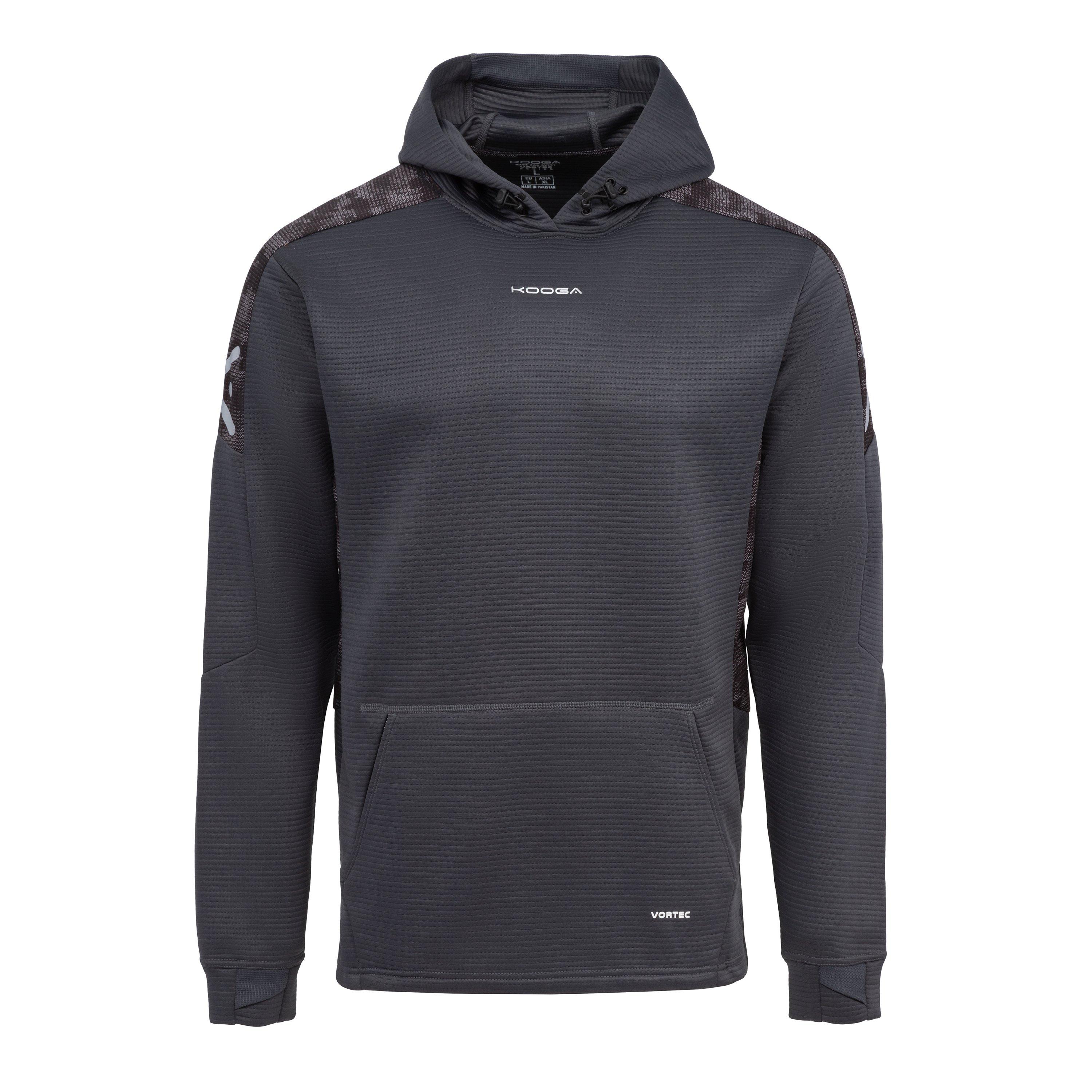Kooga Men's Training Hoodie - Charcoal - 3XL