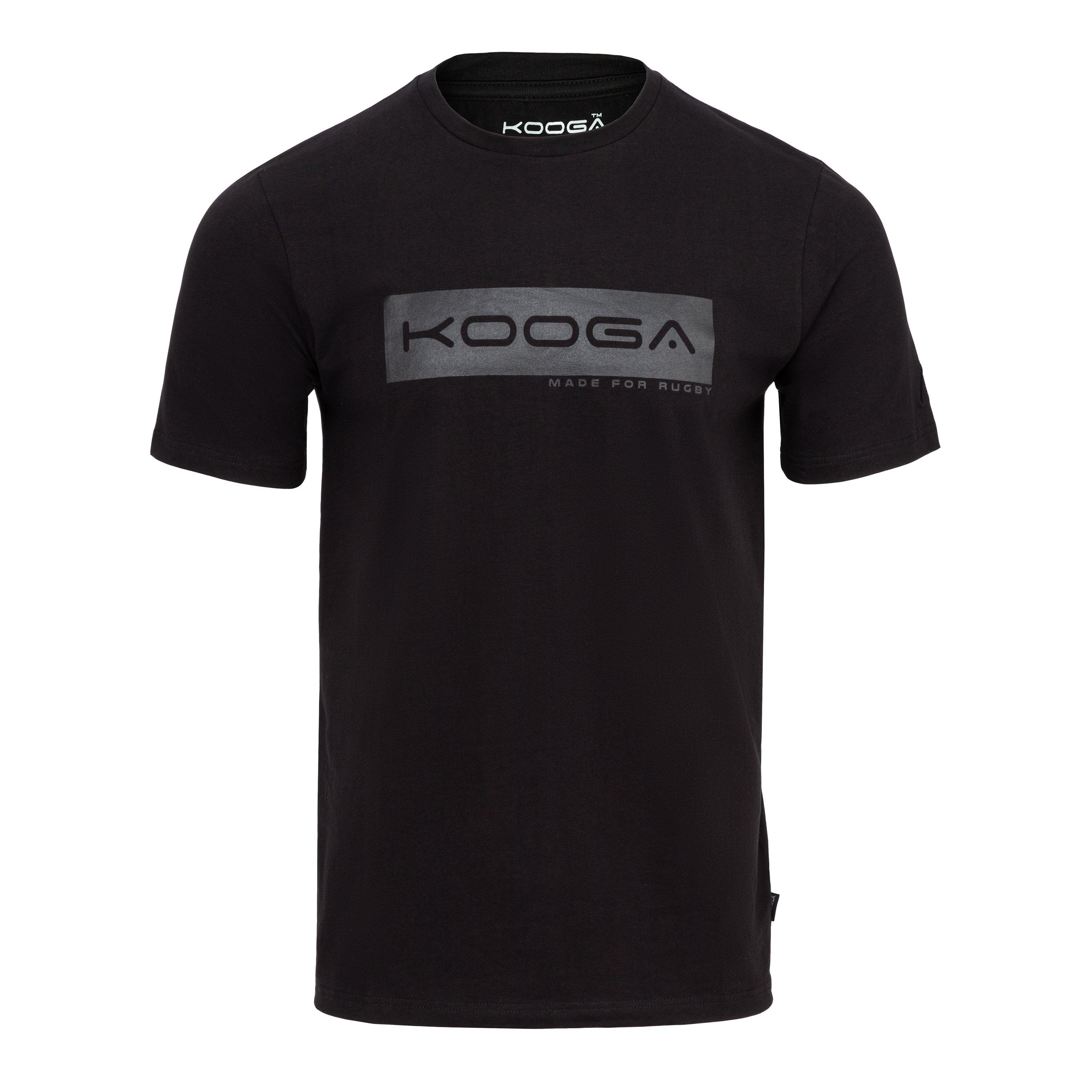 Nero - KooGa - Essential Logo Rugby T-Shirt - 1