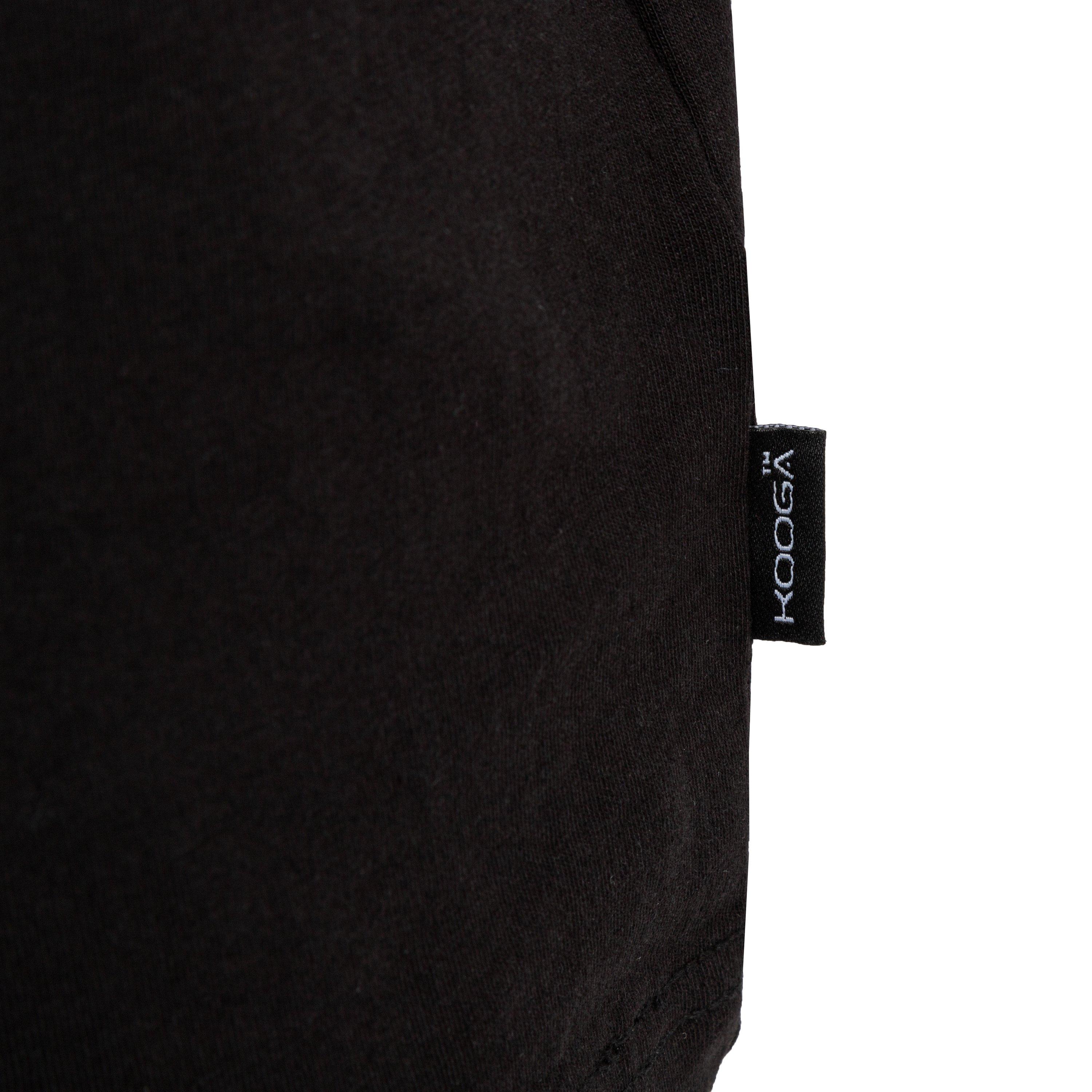 Black - KooGa - Essential Logo Rugby T-Shirt - 9