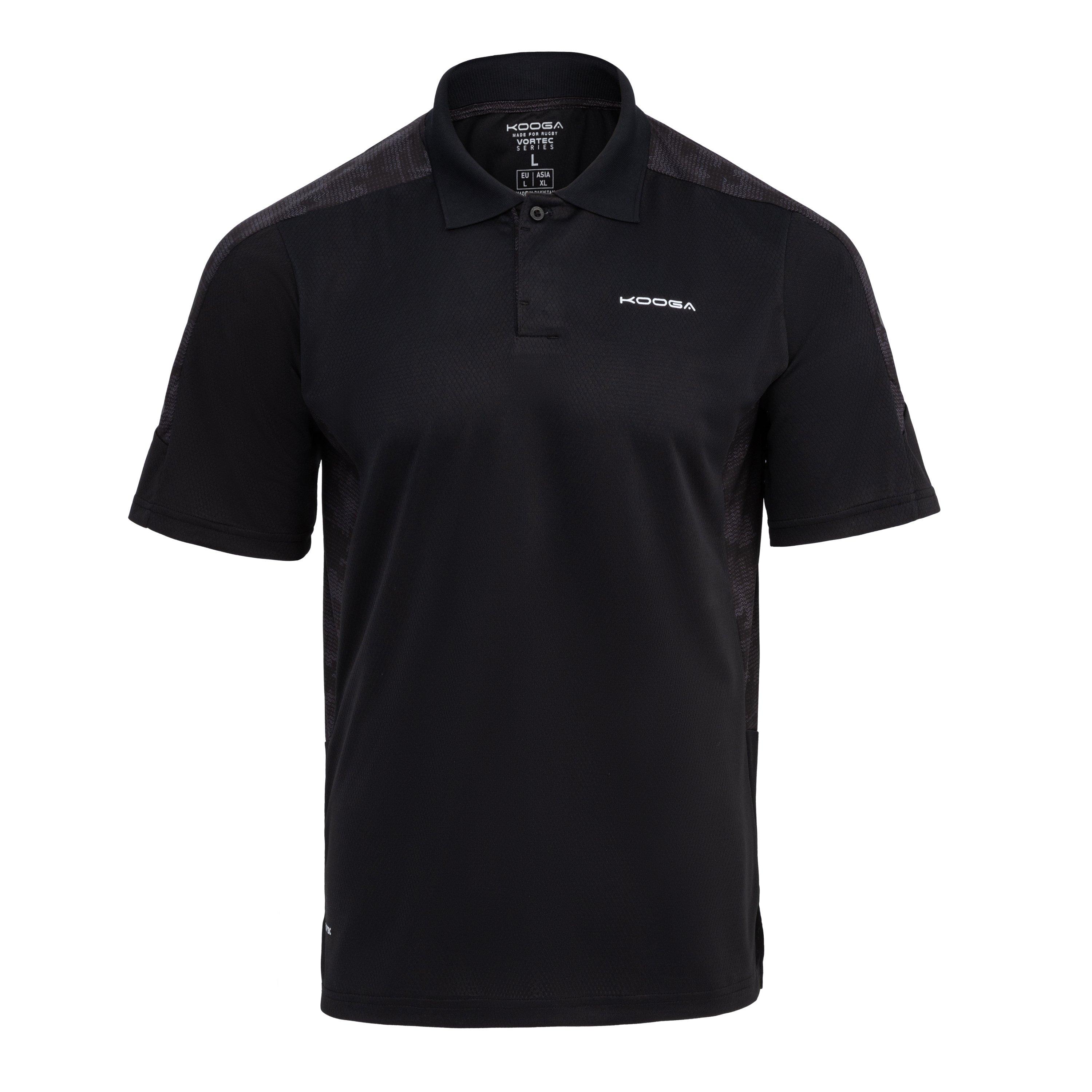 Black/Camo - KooGa - Rugby Polo Shirt - 1