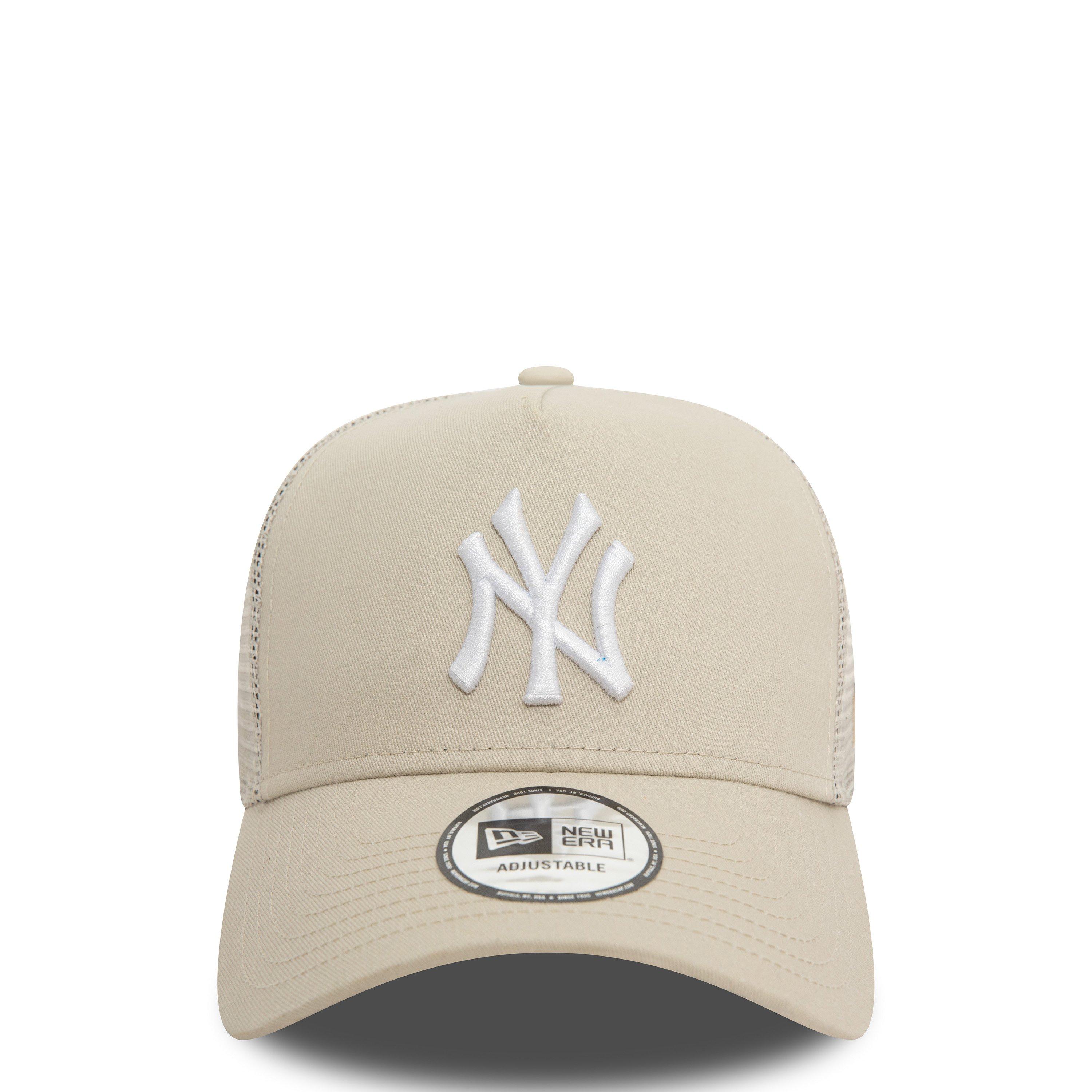 NY Stein/Wht - New Era - A-Frame Adjustable Trucker Cap - 2