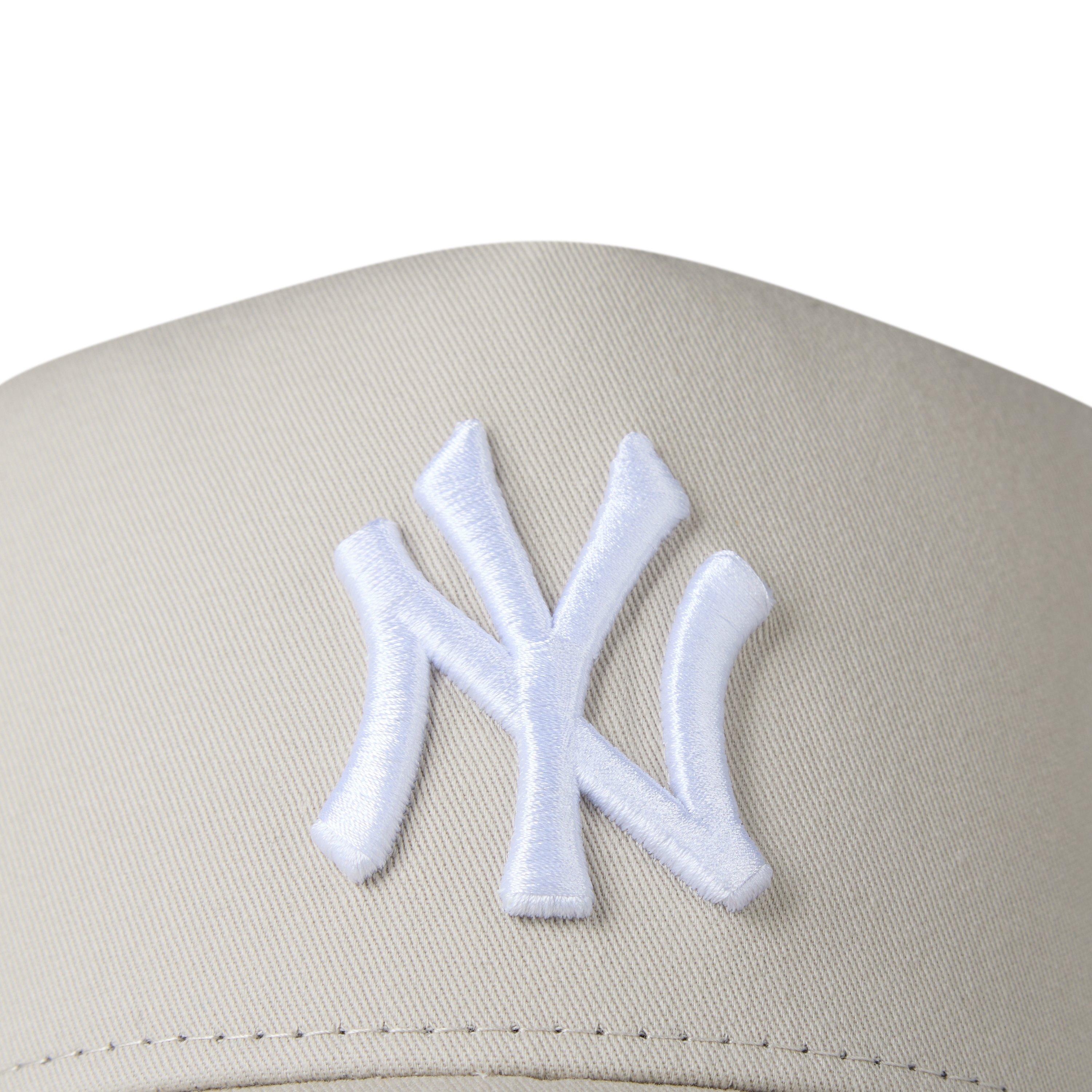 NY Stein/Wht - New Era - A-Frame Adjustable Trucker Cap - 4