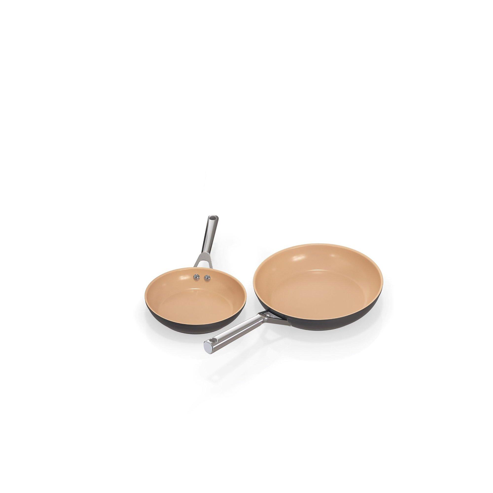 Grey - Ninja - Extended Life Ceramic 2-Piece Frying Pan Set - 2