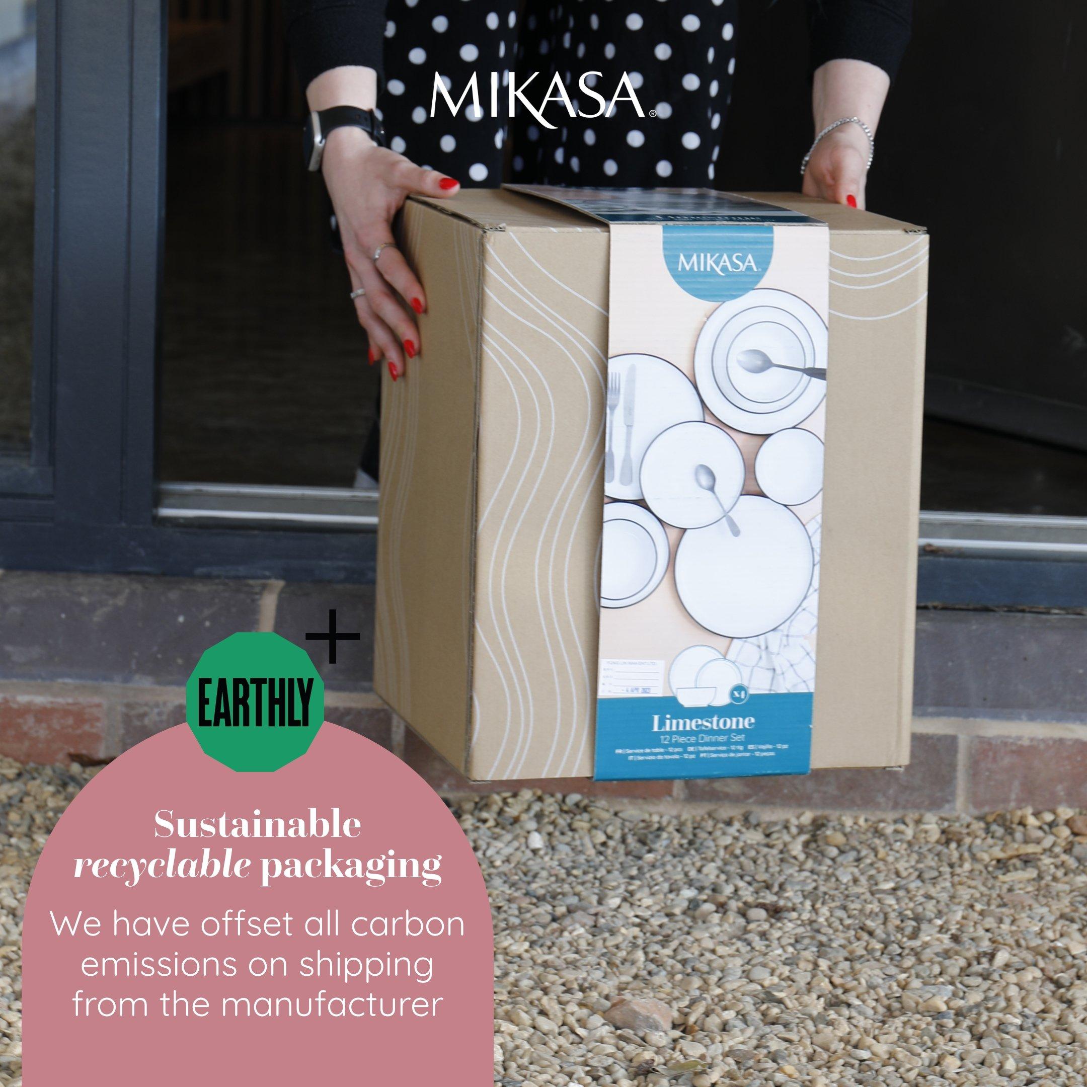 White - Mikasa - Mikasa Egret China Mugs, Set of 4, 380ml, White - 7