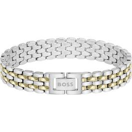 Boss Ladies BOSS Isla Tone Gold  and Steel Bracelet.