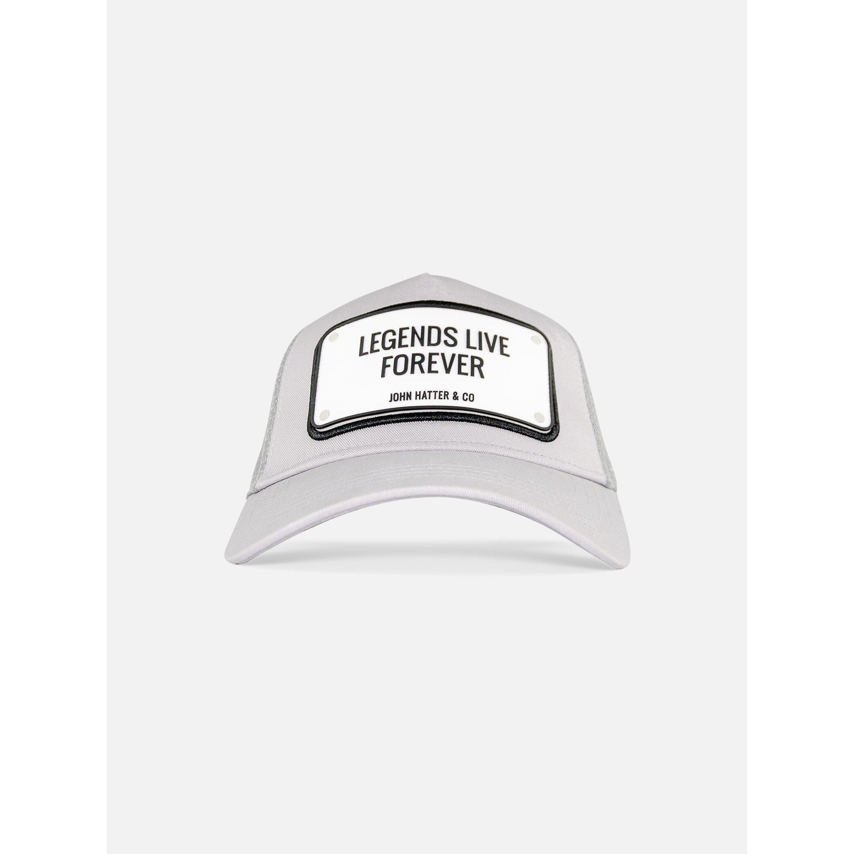 Grå - John Hatter and CO - Baseball Cap - 3