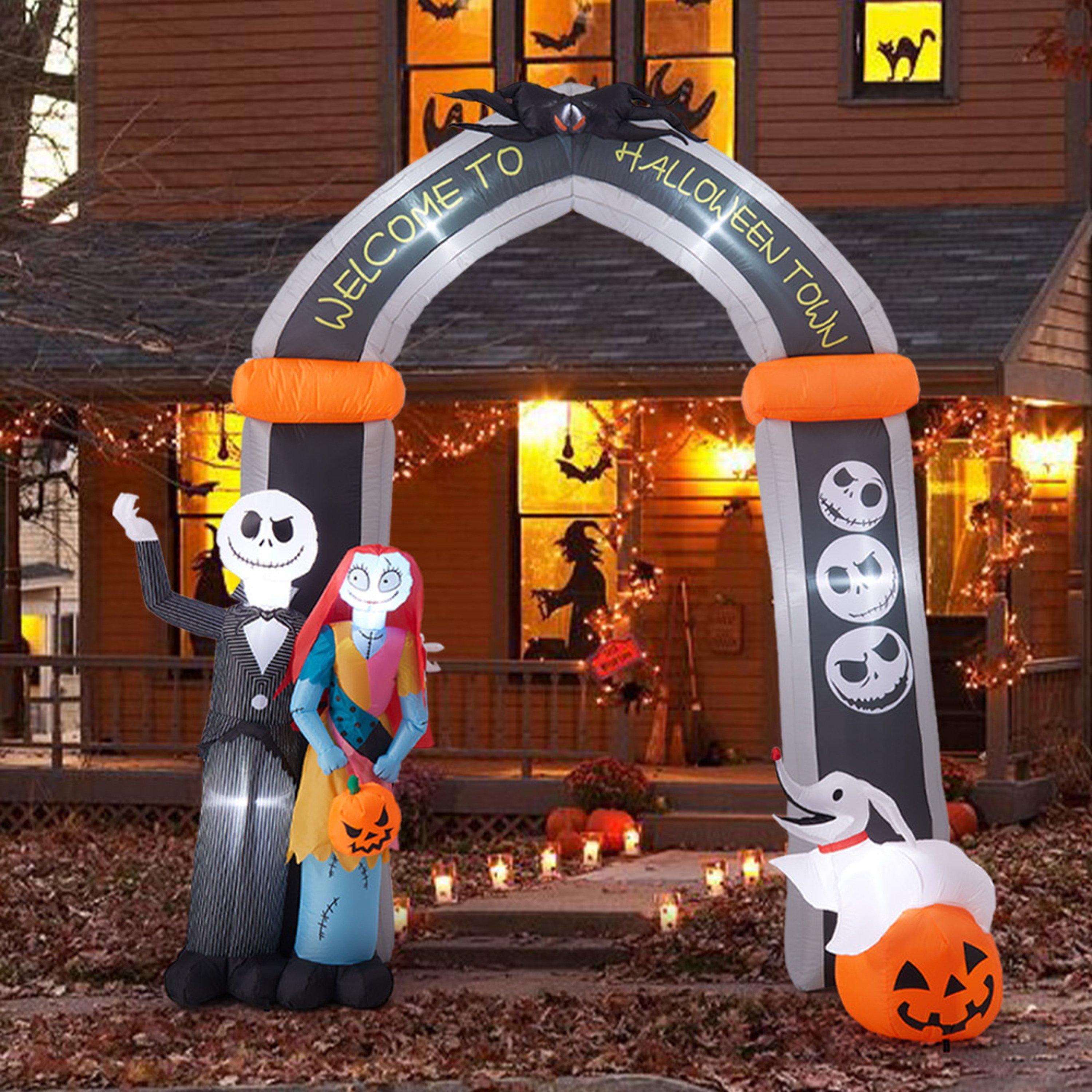 Life Ideas  Jack Skellington And Sally Welcoming Archway - 