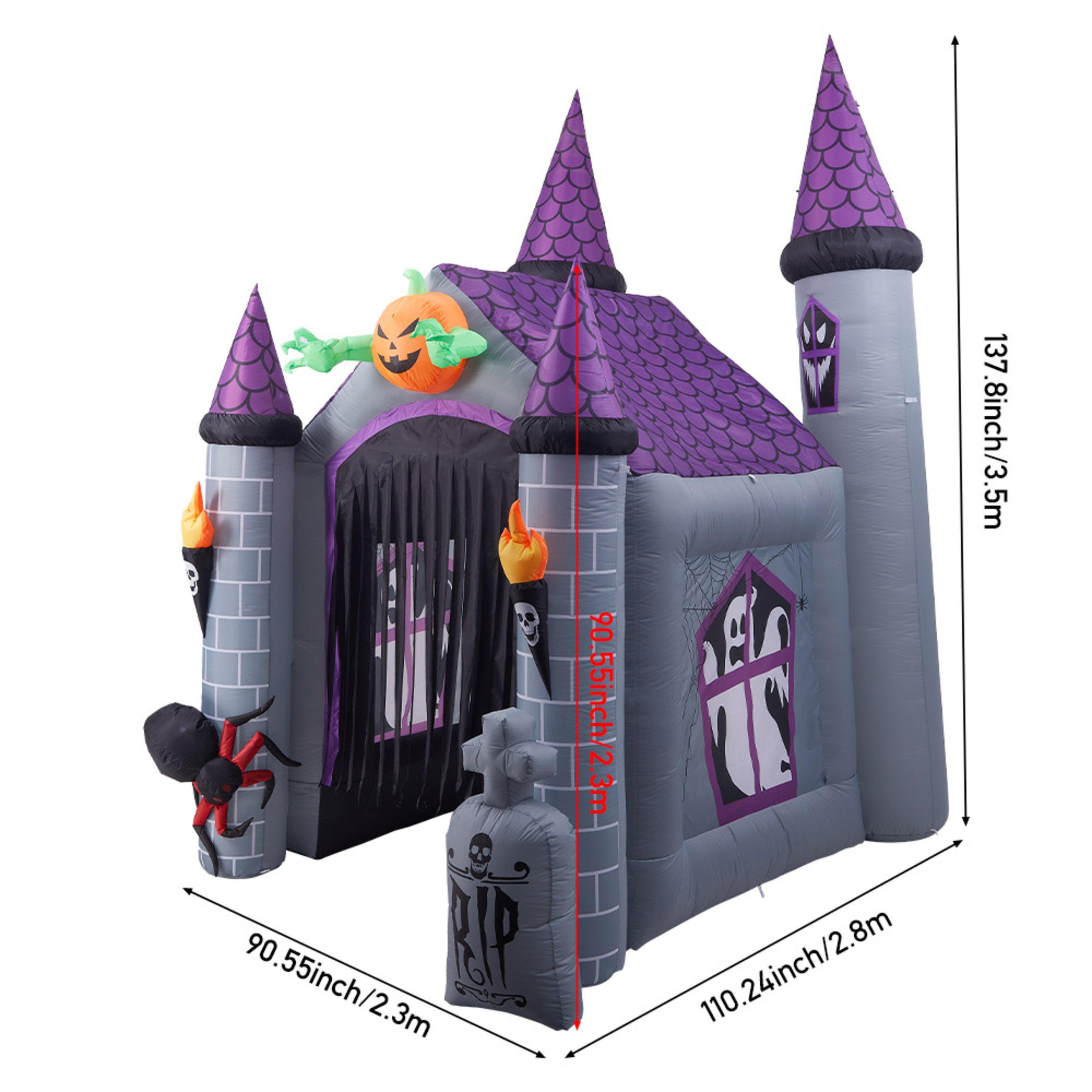 Multi - LIFE IDEAS - Halloween Haunted House Castle Decoration - 12