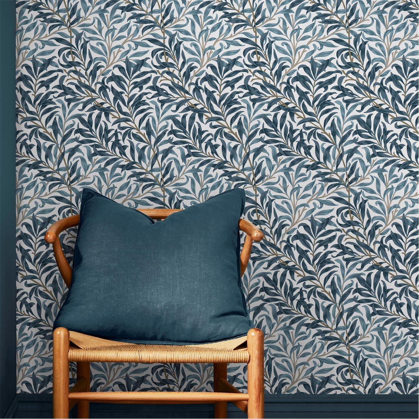 White & Blue - William Morris at Home - William Morris at Home Willow Bough White & Blues - 2