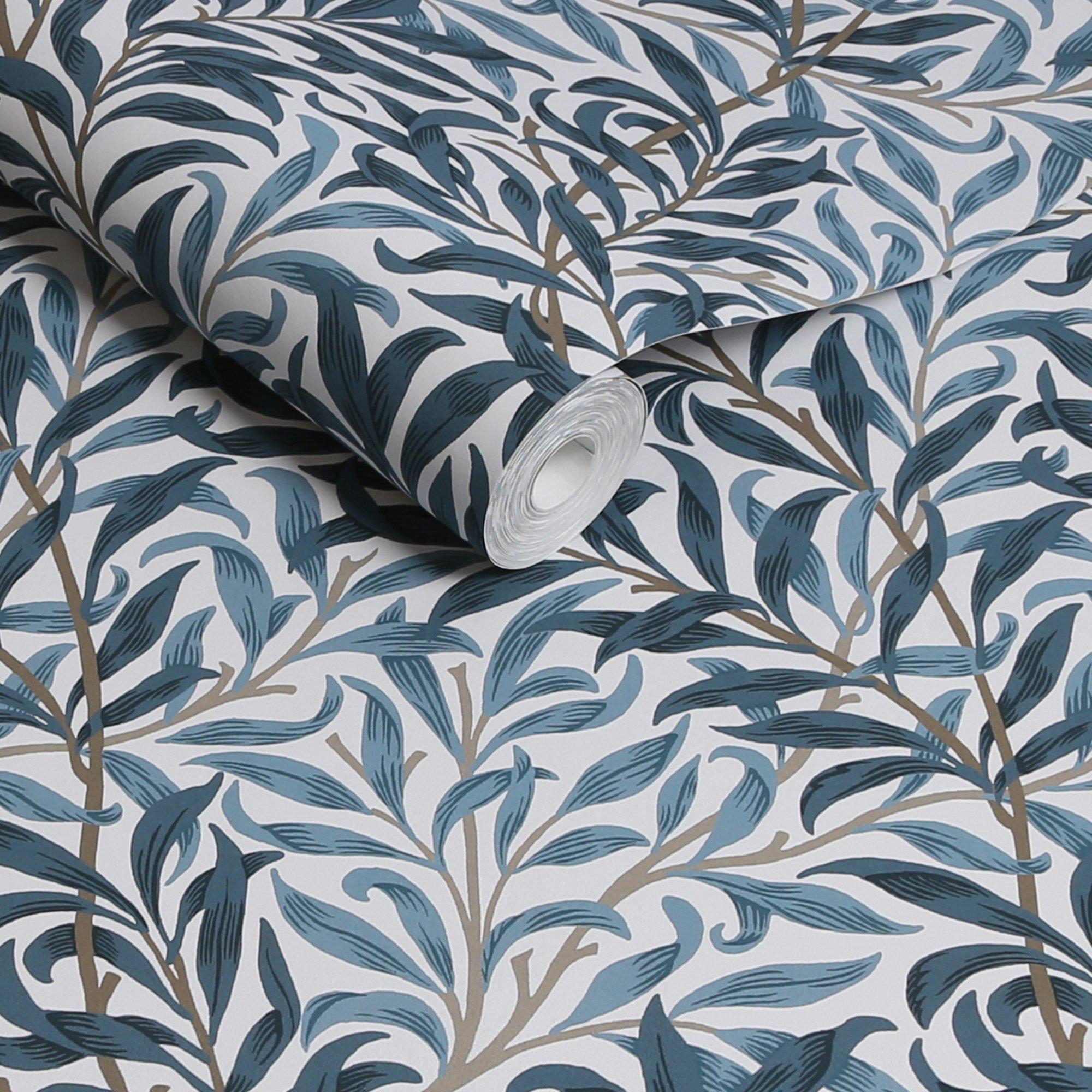White & Blue - William Morris at Home - Willow Bough White & Blues - 4