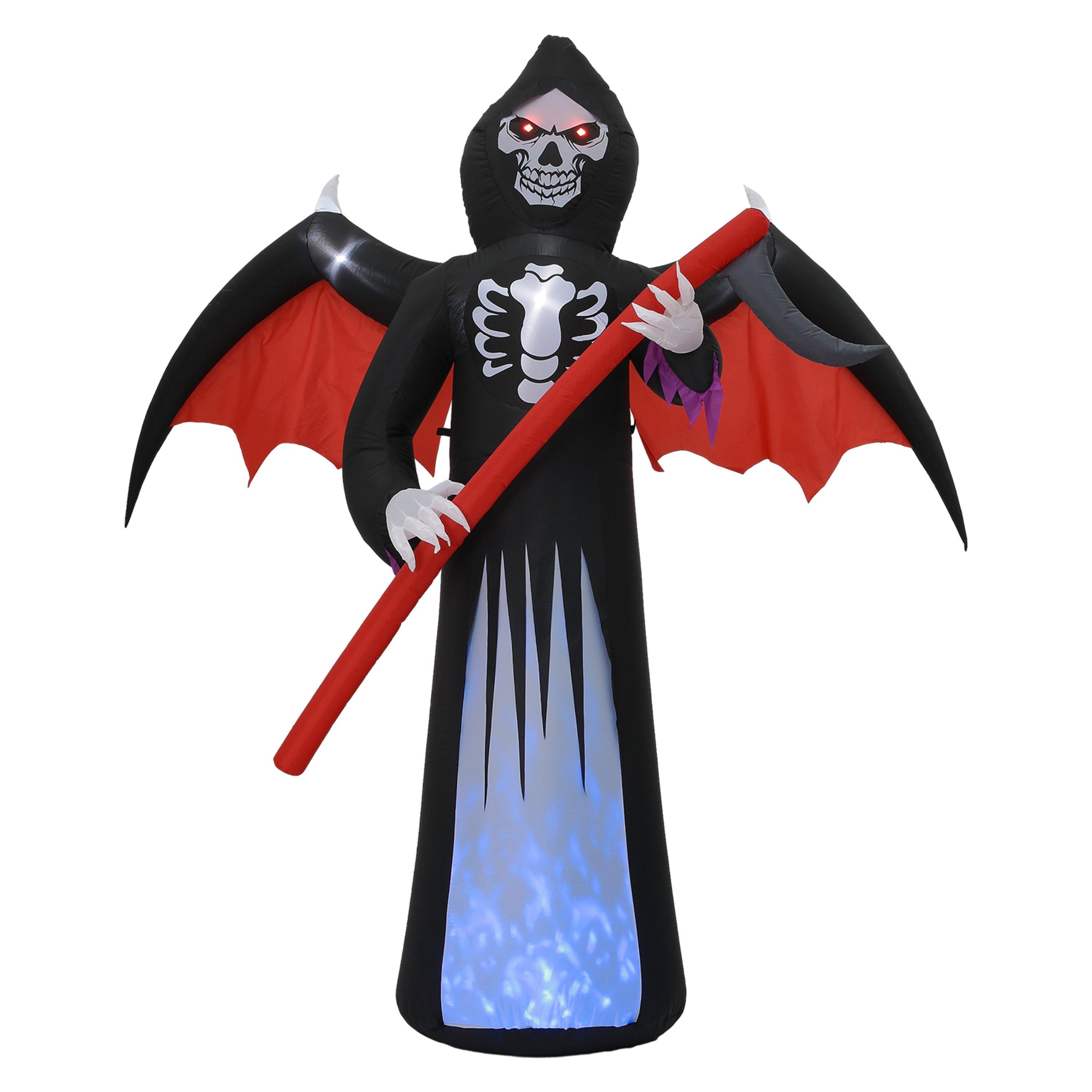 Redblack - LIFE IDEAS - 240cm Halloween Grim Reaper Inflatable - 3