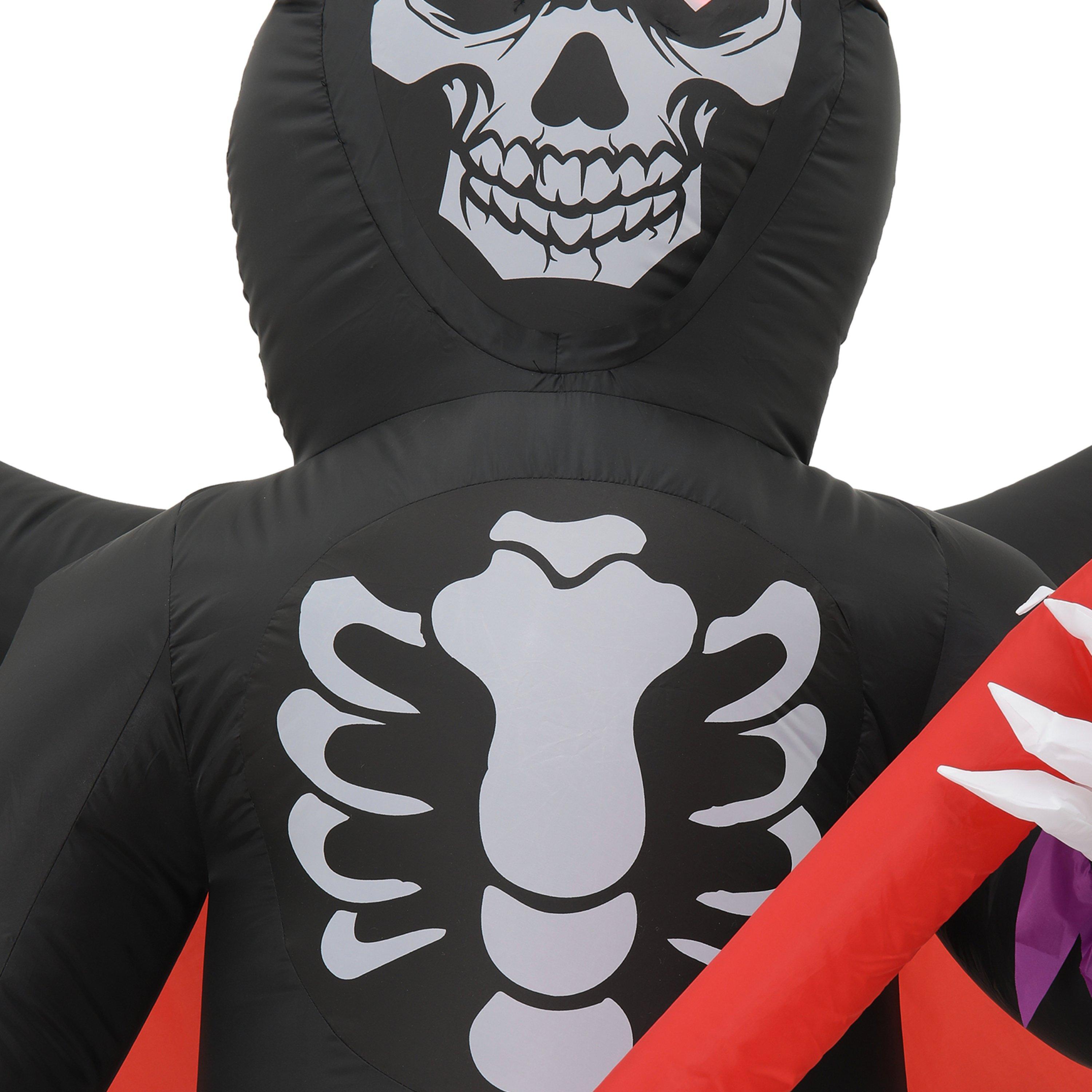 Redblack - LIFE IDEAS - 240cm Halloween Grim Reaper Inflatable - 8