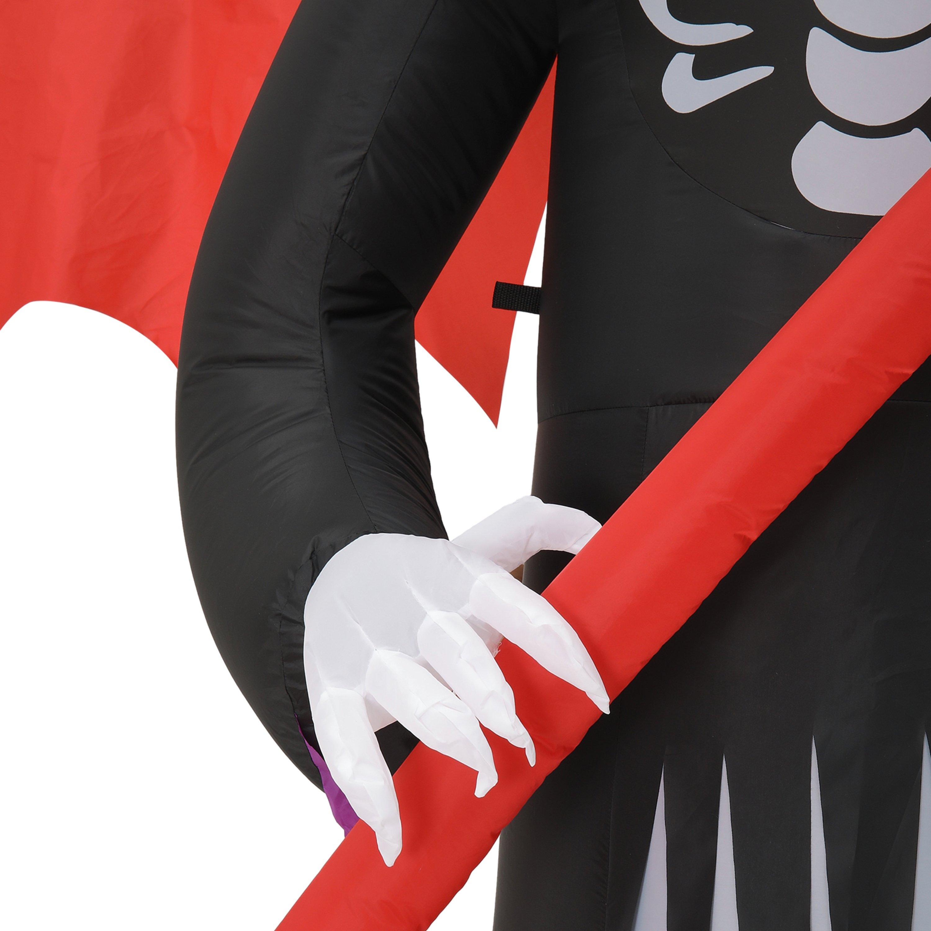 Redblack - LIFE IDEAS - 240cm Halloween Grim Reaper Inflatable - 10