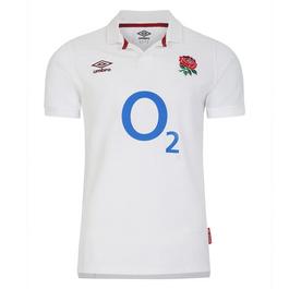 Umbro England Classic Home Rugby Shirt 2023 Juniors