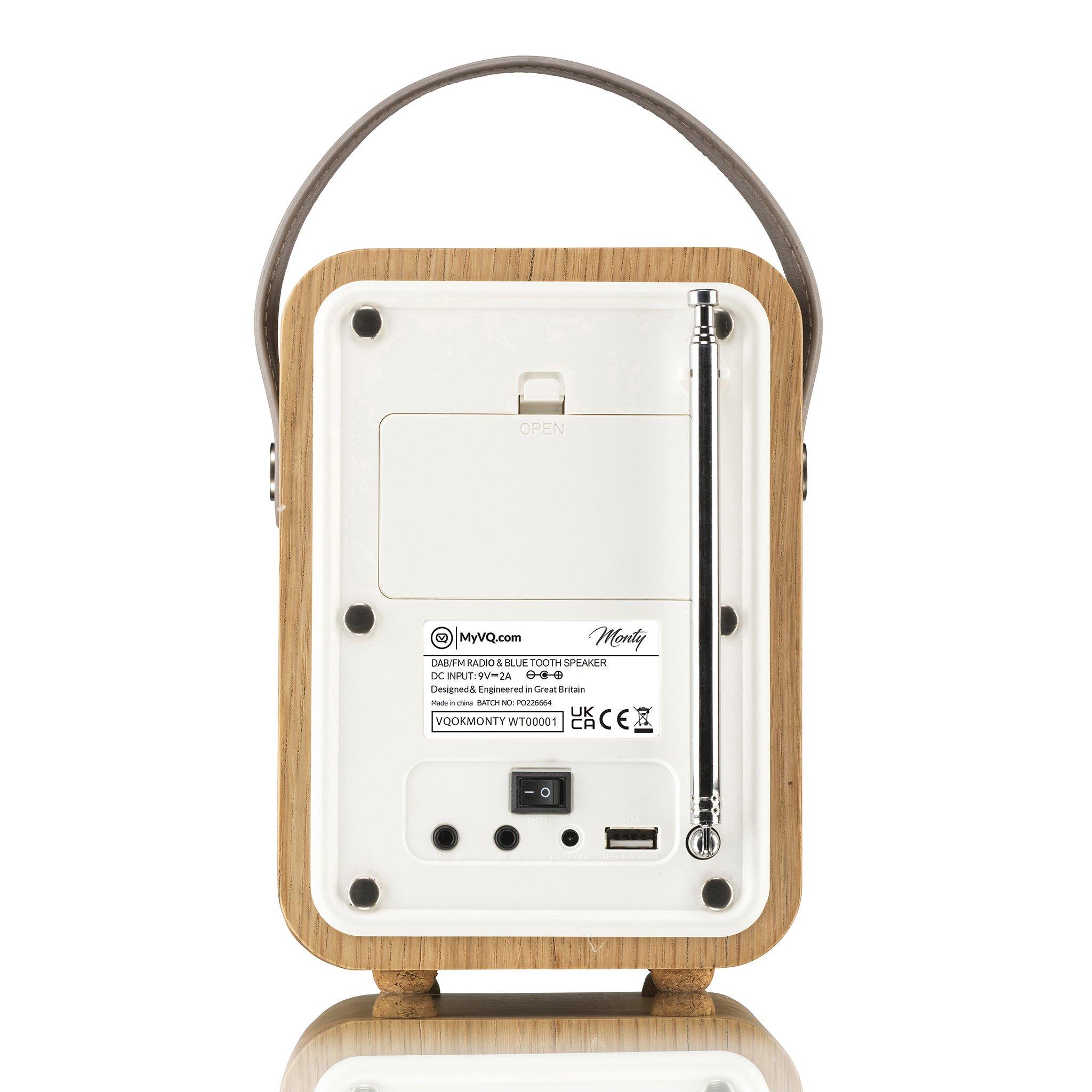 Oak - View Quest - Monty DAB Radio Oak - 5