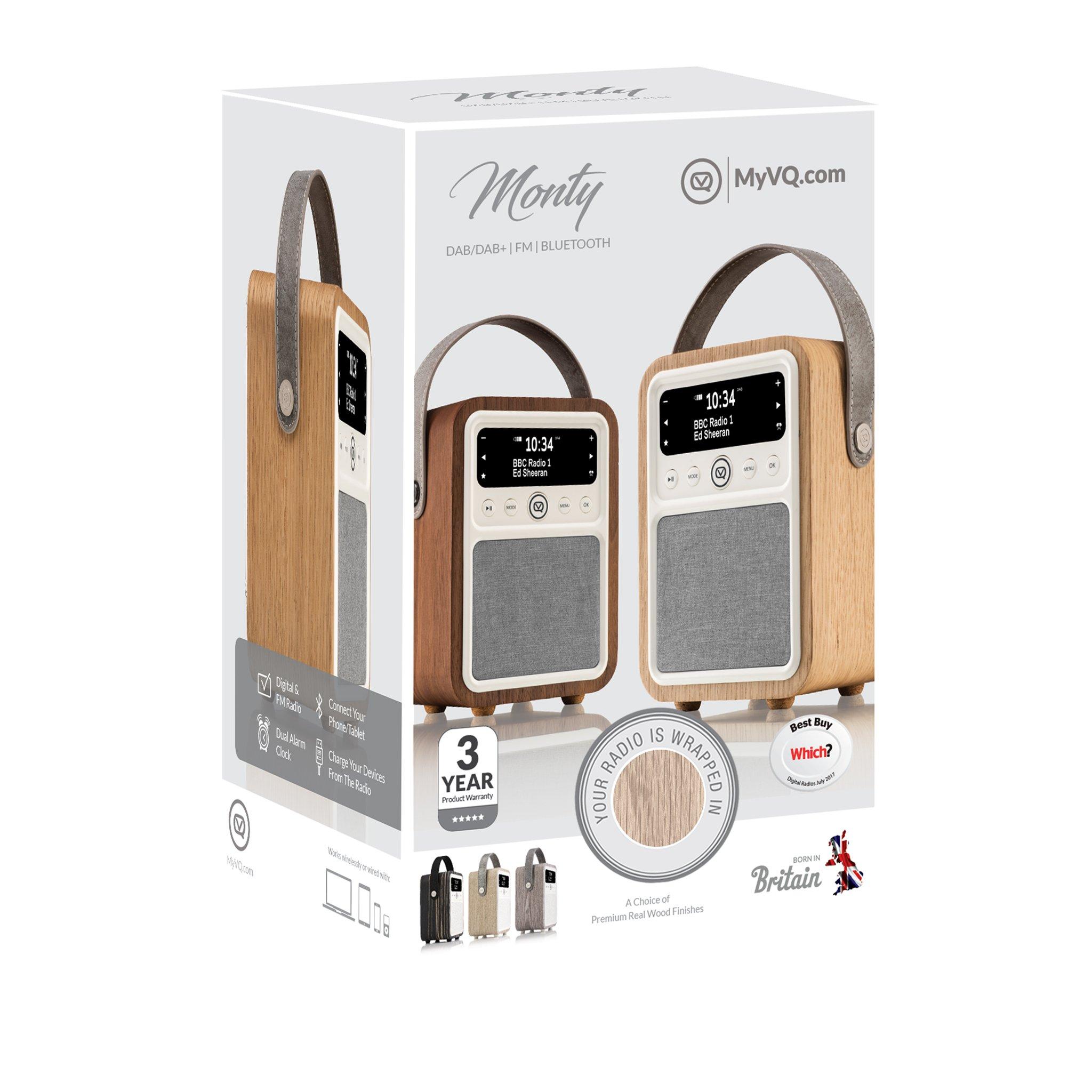 Oak - View Quest - Monty DAB Radio Oak - 6