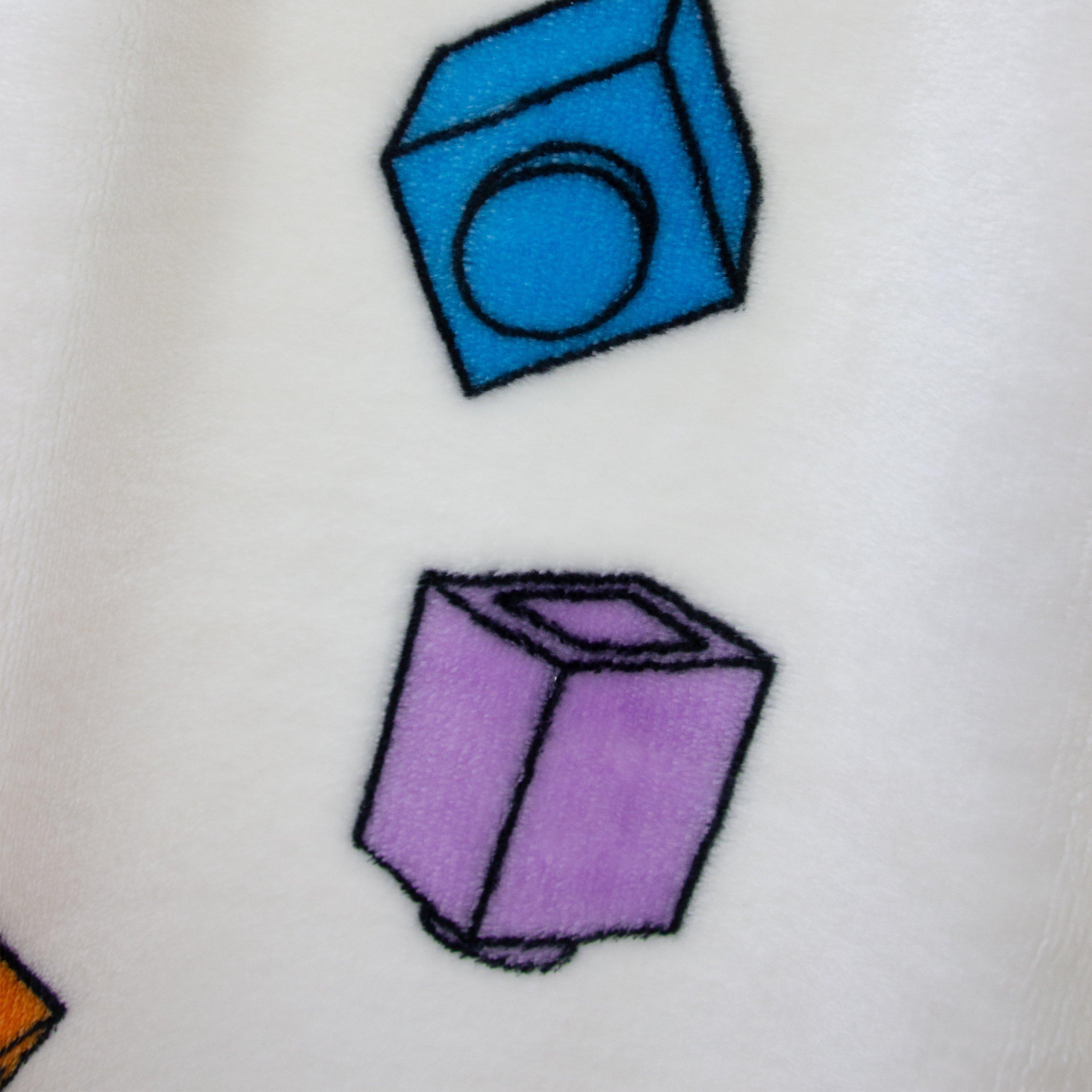 Multicolour - LEGO - Lego Colourblocked Fleece Blanket - 4