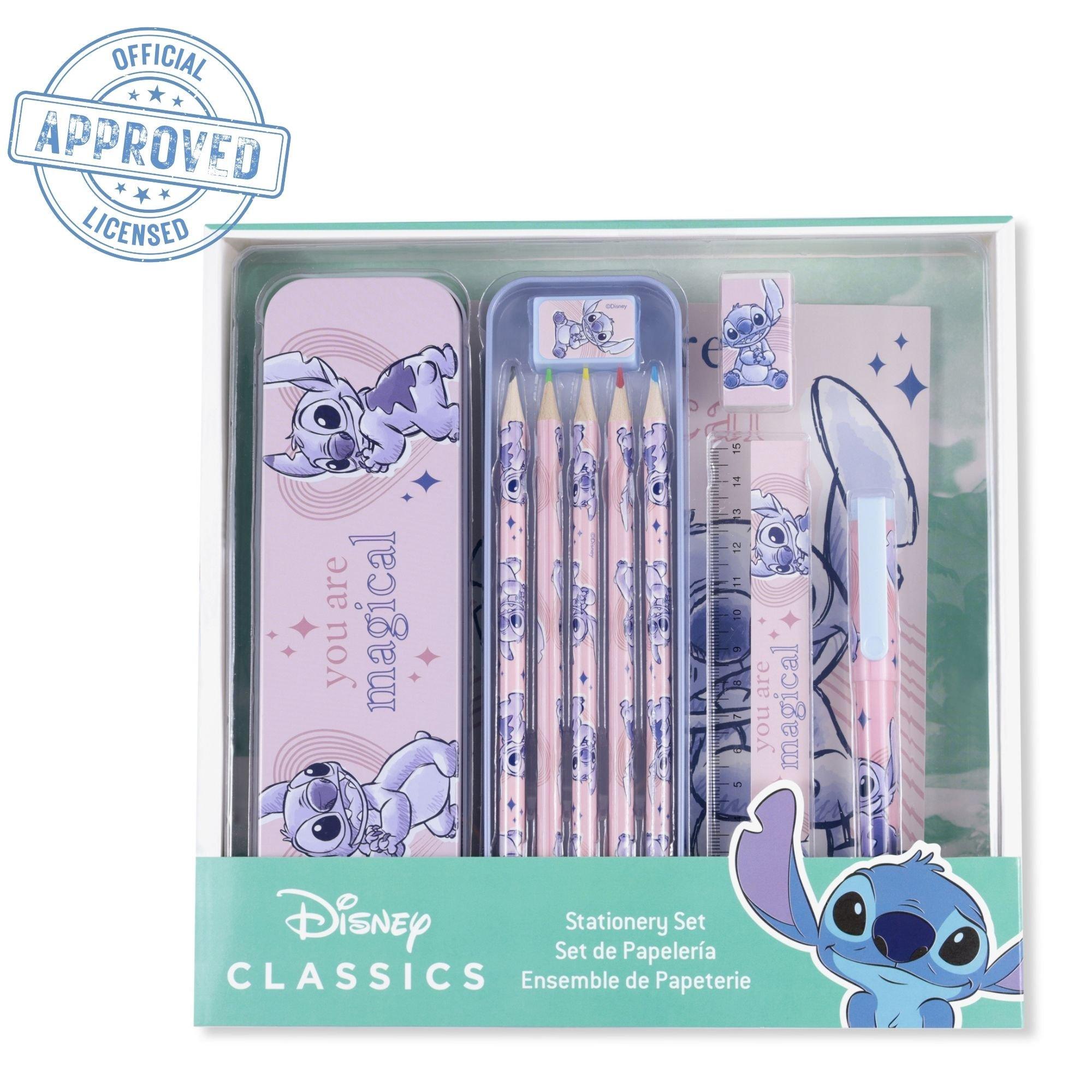 Pink - Disney Stitch - Stitch Stationery Set 11 Piece - 7
