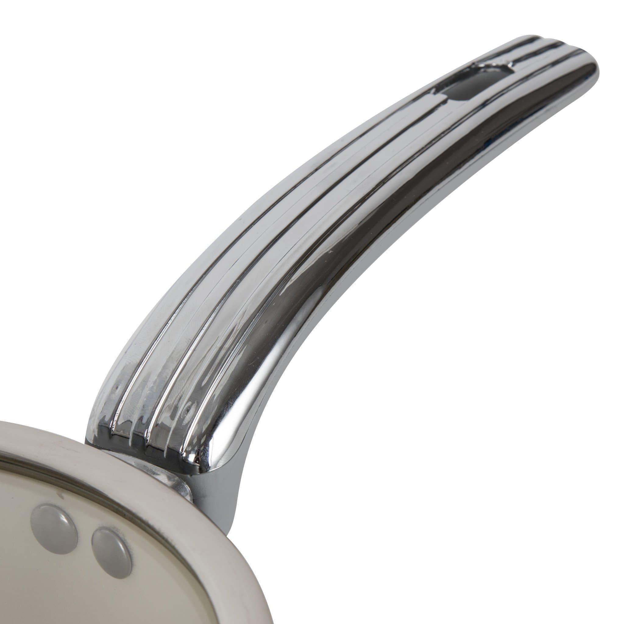 Grey - Swan - Retro 3 Piece Saucepan Set Grey - 9