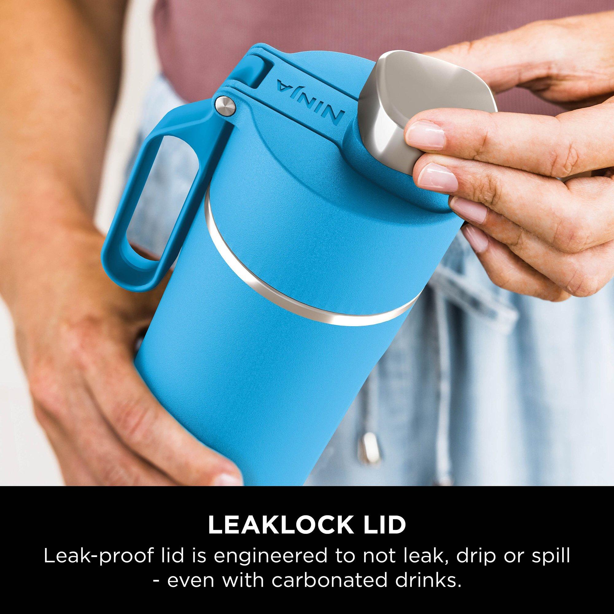 Tropical Blue - Ninja - Thirsti 530 ml Travel Bottle – Tropical Blue - 4