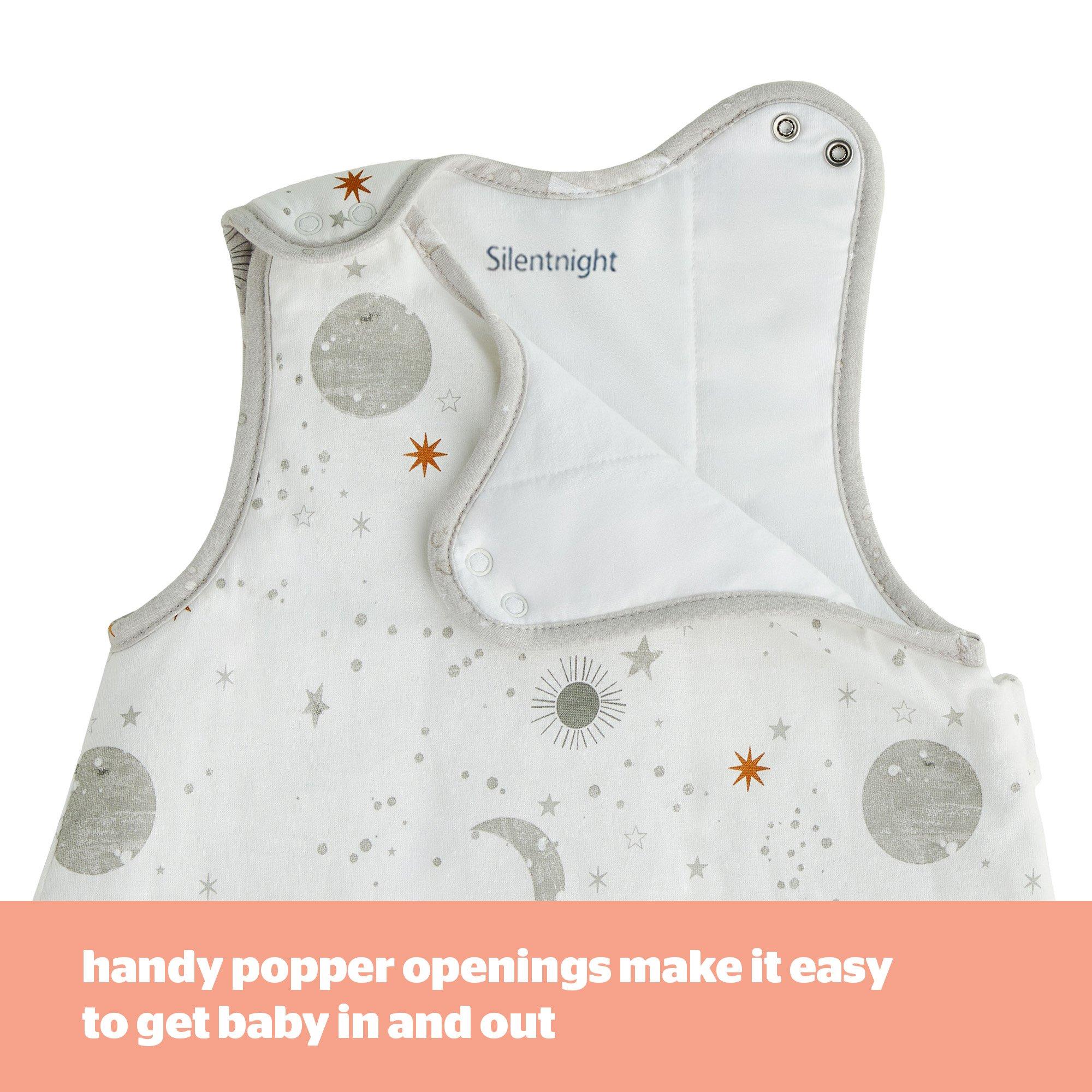 Celestial - Silentnight - Safe Nights Baby Sleeping Bag - 2.5 Tog - 4