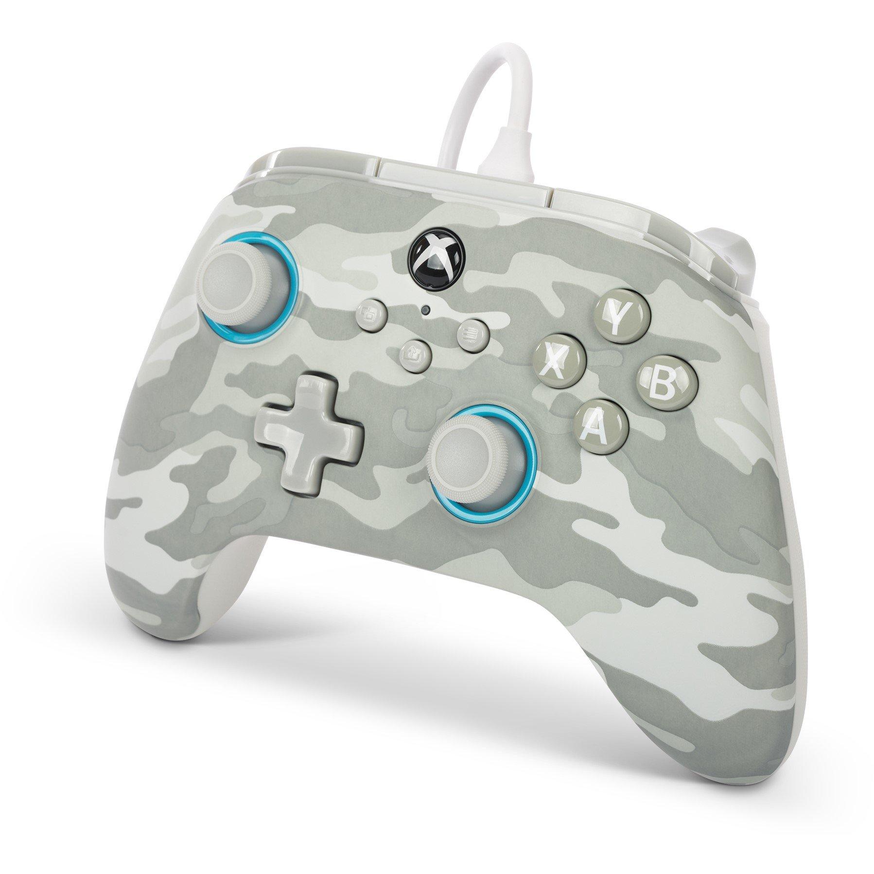 Arctic Camo - PowerA - Advantage Wired Controller for Xbox Series X|S - Arctic Camo - 3