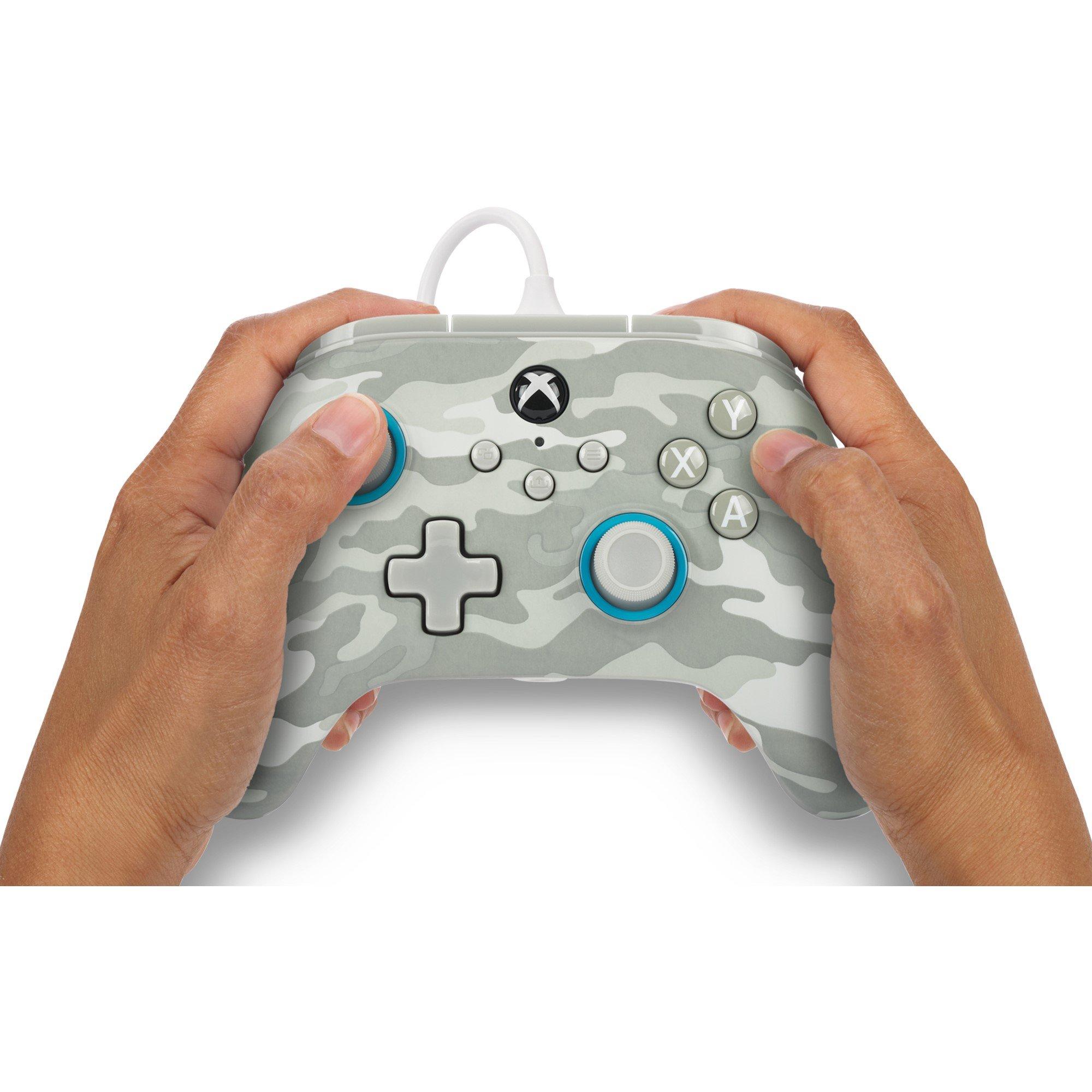 Arctic Camo - PowerA - Advantage Wired Controller for Xbox Series X|S - Arctic Camo - 5