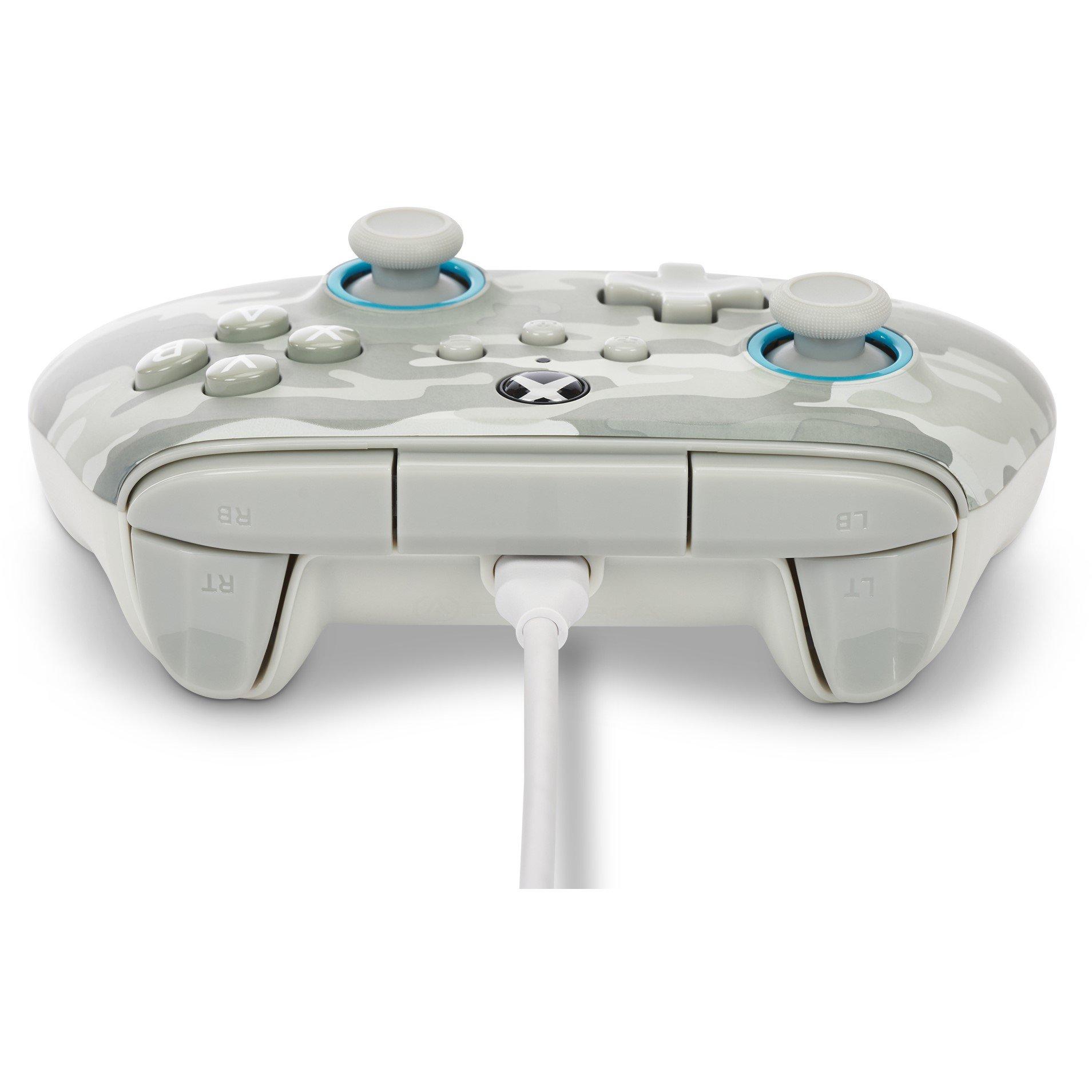 Arctic Camo - PowerA - Advantage Wired Controller for Xbox Series X|S - Arctic Camo - 7