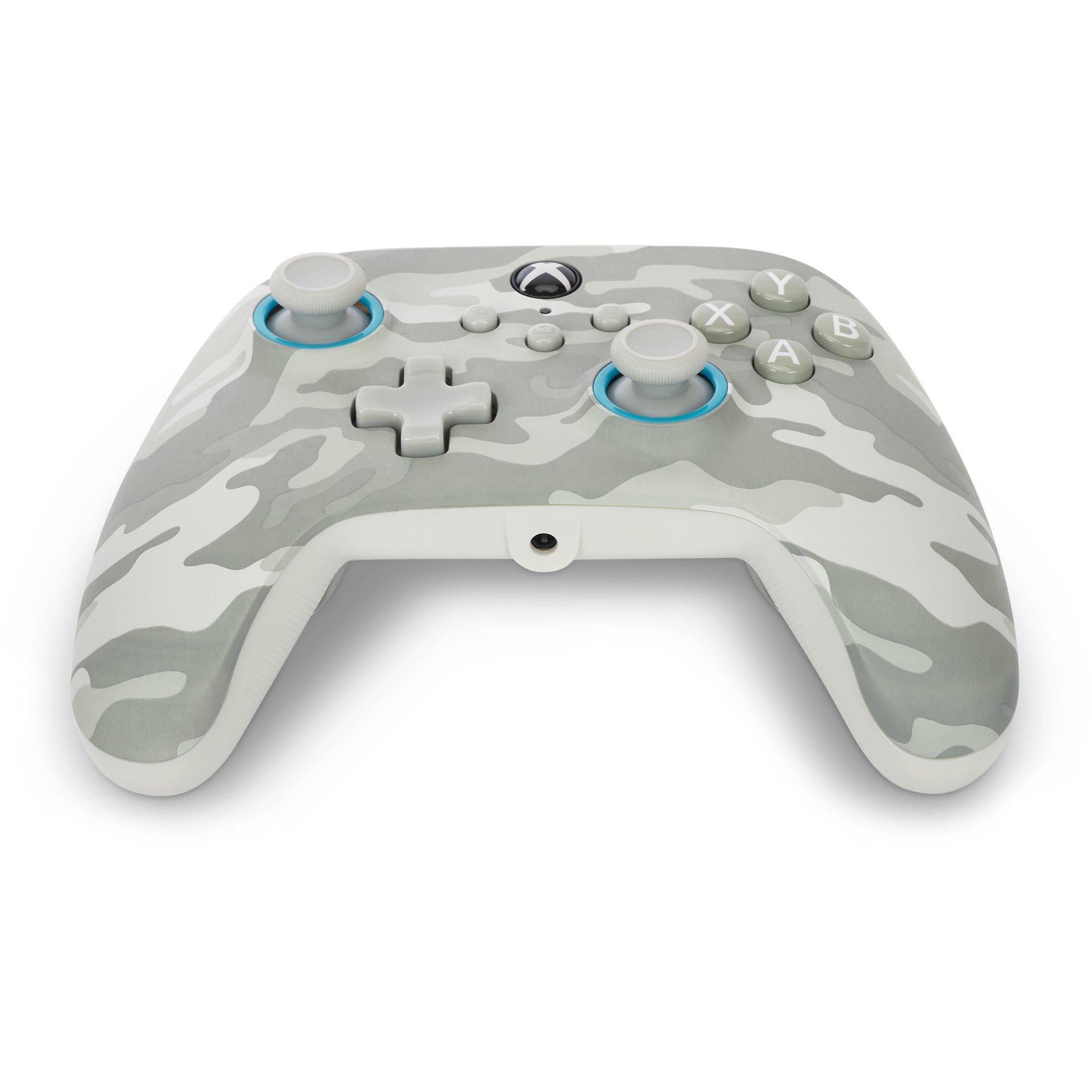 Arctic Camo - PowerA - Advantage Wired Controller for Xbox Series X|S - Arctic Camo - 8