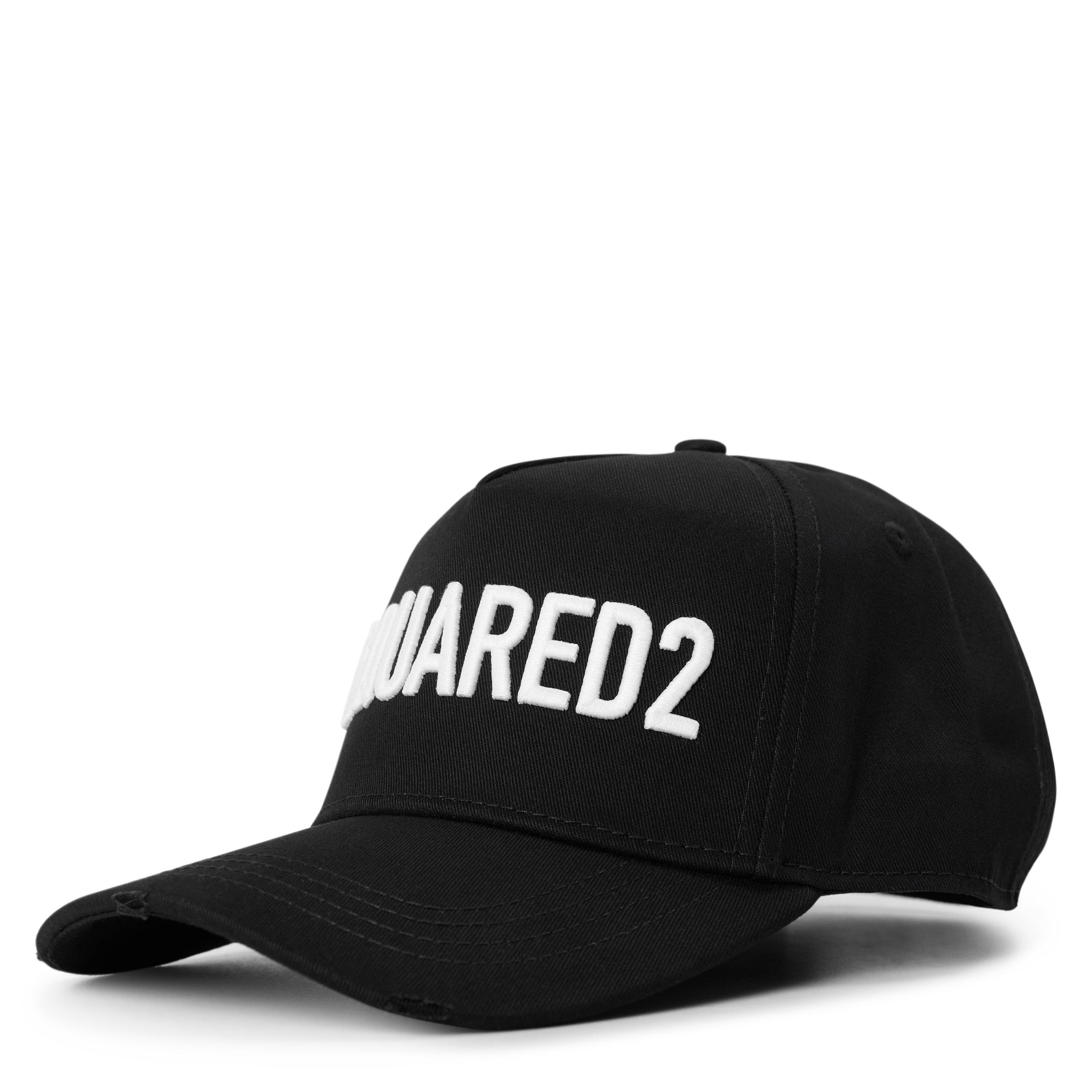 DSquared2 DSQ LG Baseball Cap Sn64 - Black/White