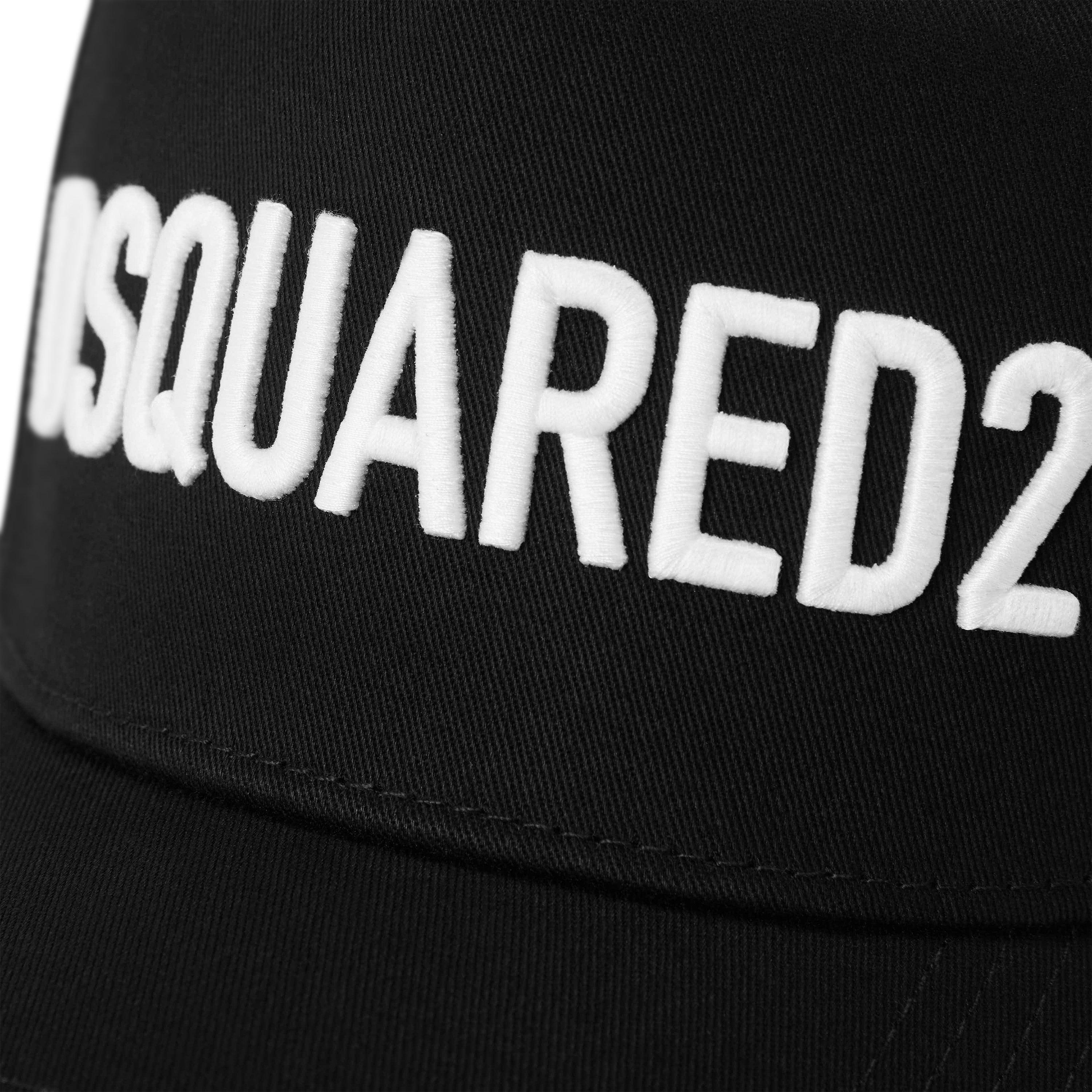 Black/White - DSquared2 - DSQ LG Baseball Cap Sn64 - 3