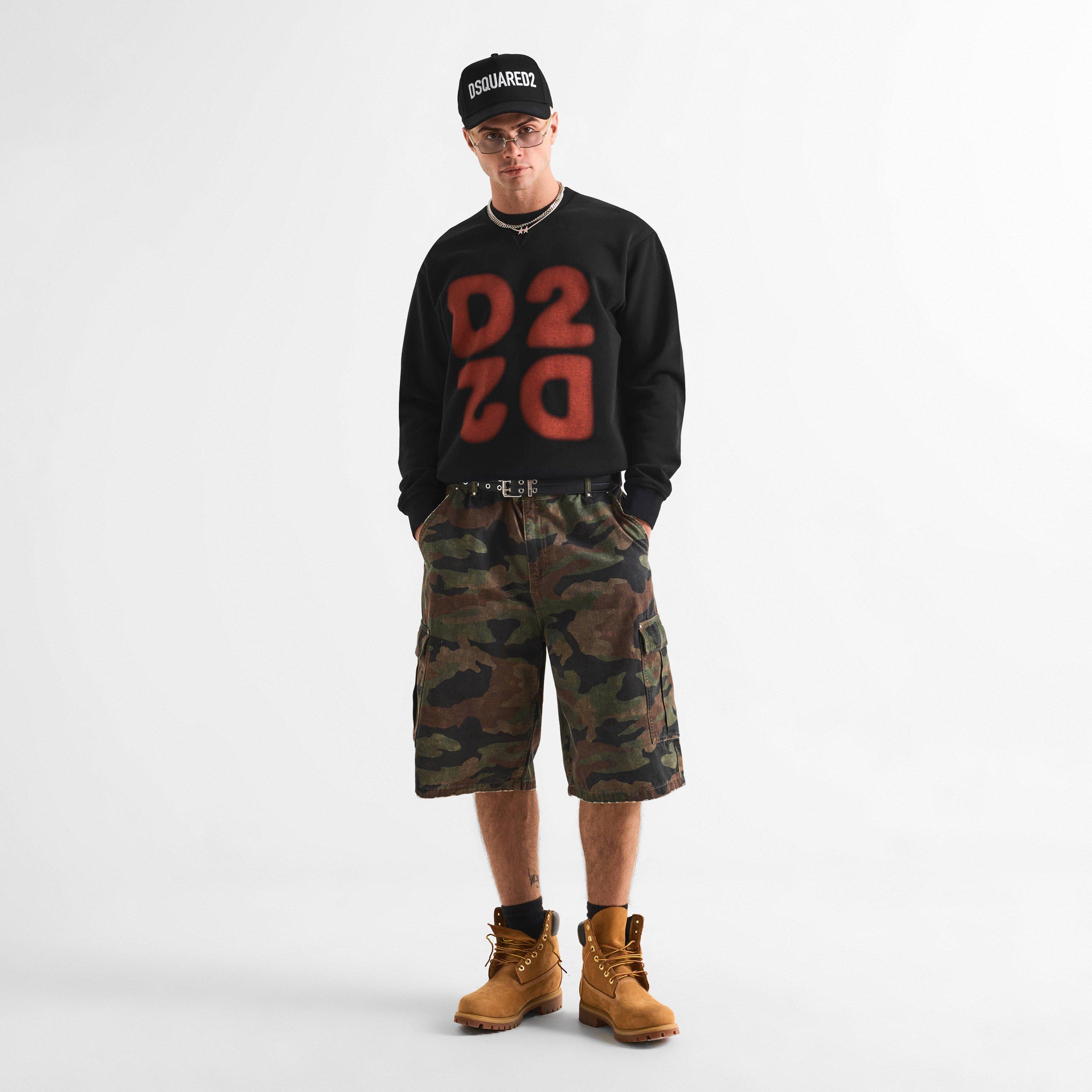 Black/White - DSquared2 - DSQ LG Baseball Cap Sn64 - 5