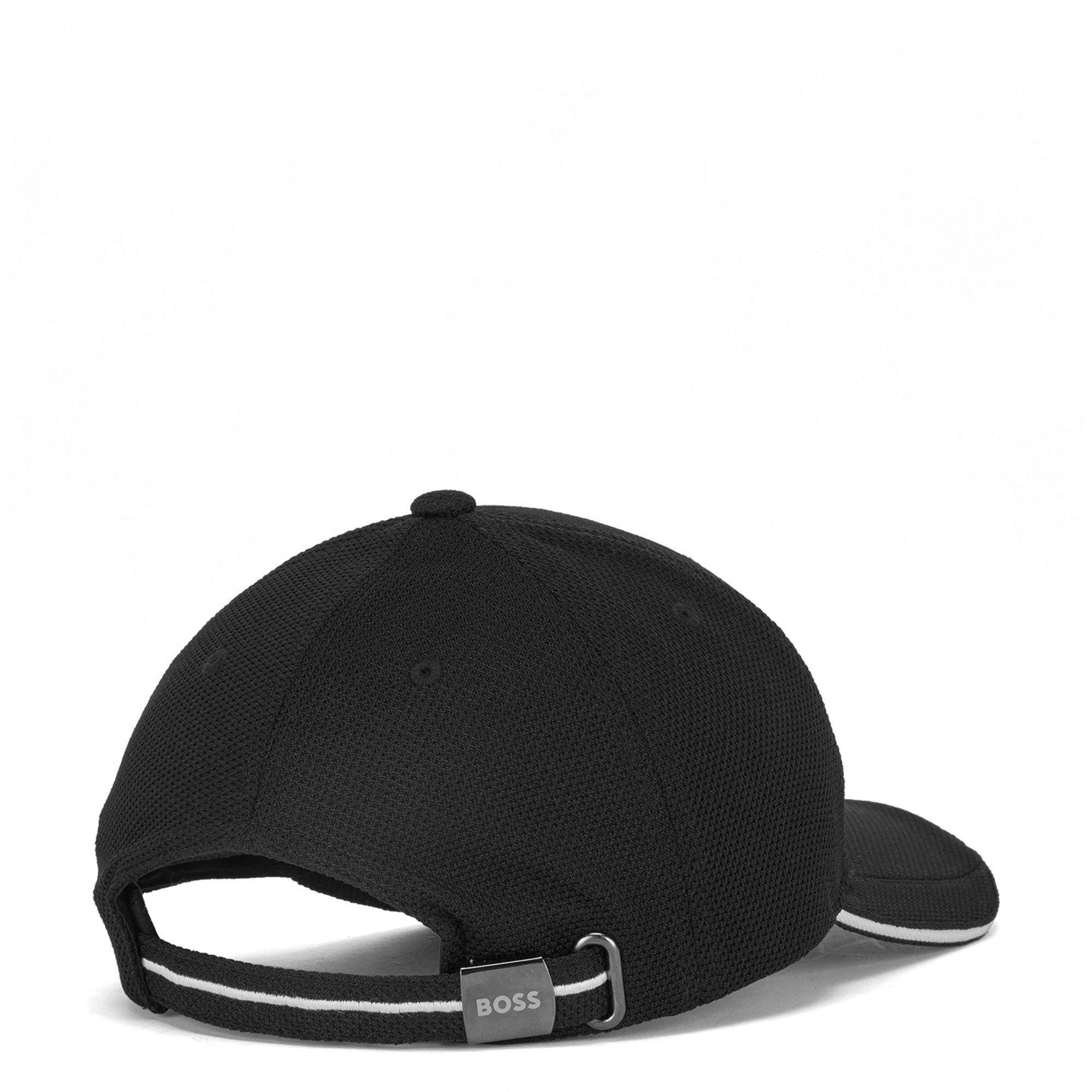 Black 001 - Boss - Men's  Embroidered Logo Baseball Cap - 3