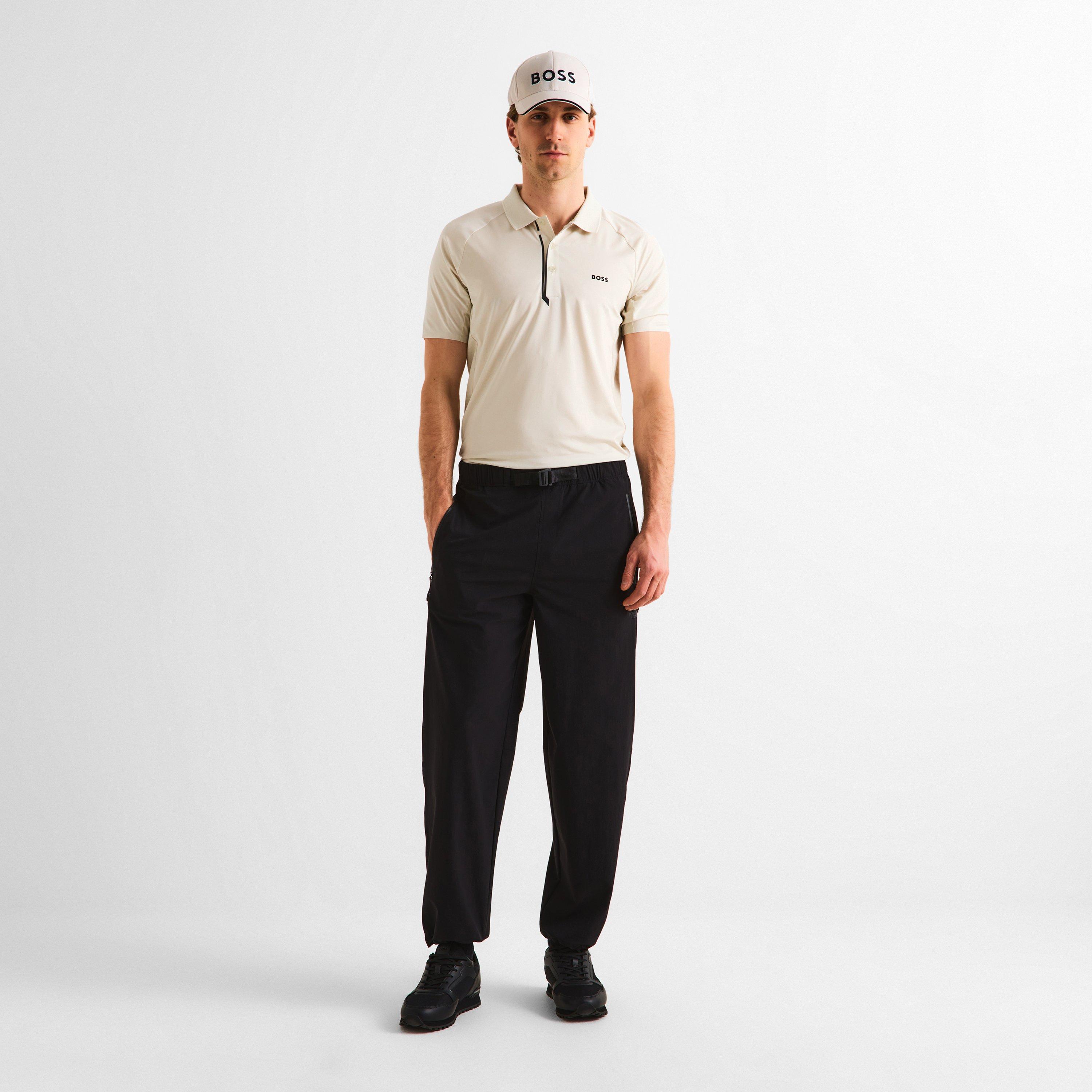 Åben Beige 284 - Boss - Mens BOSS Embroidered Logo Baseball Cap with Contrast Trim - 5