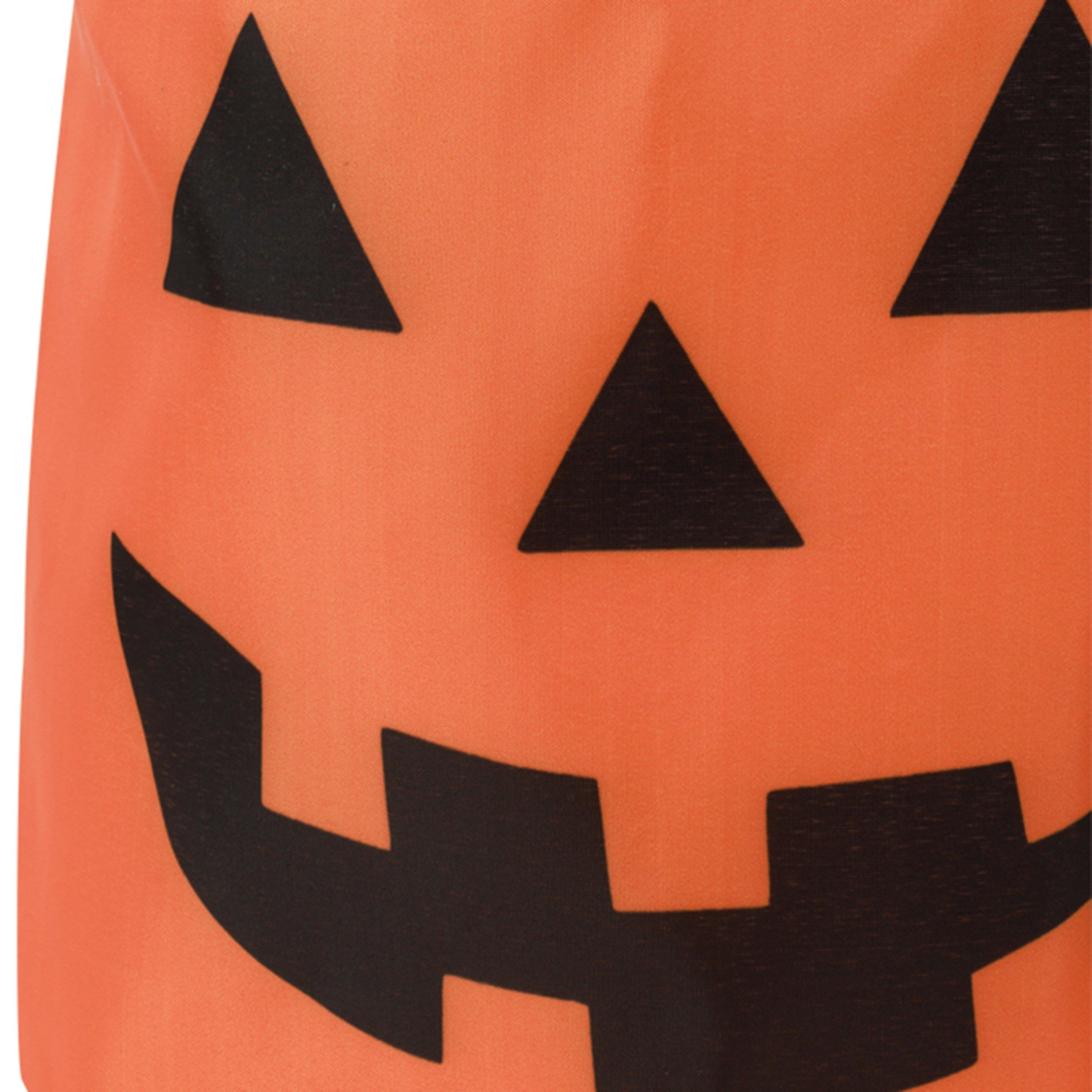Orange - LIFE IDEAS - Halloween Pumpkin Trick or Treat Candy Bag - 9