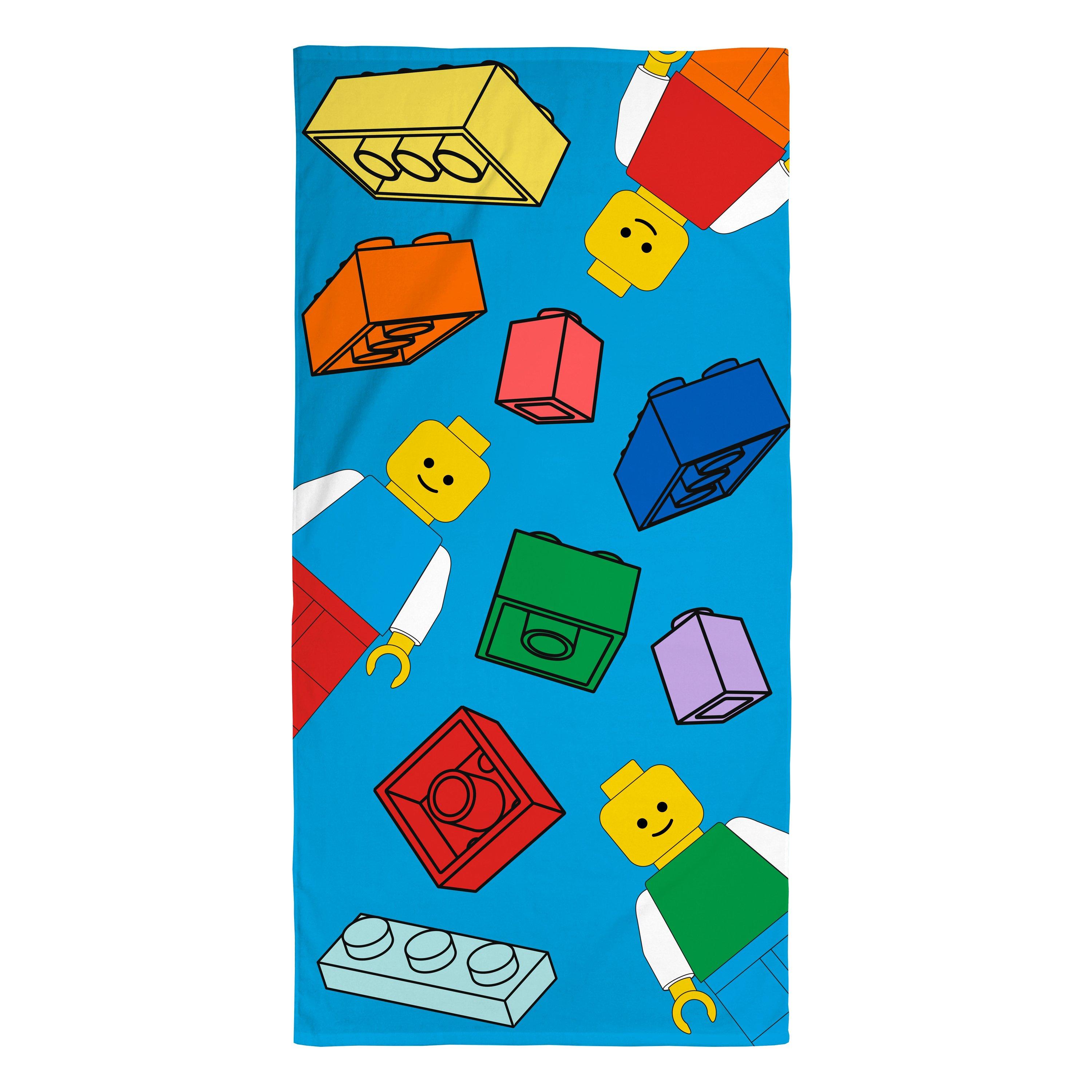 Multicolour - LEGO - Lego Colourblock Panel Towel - 1