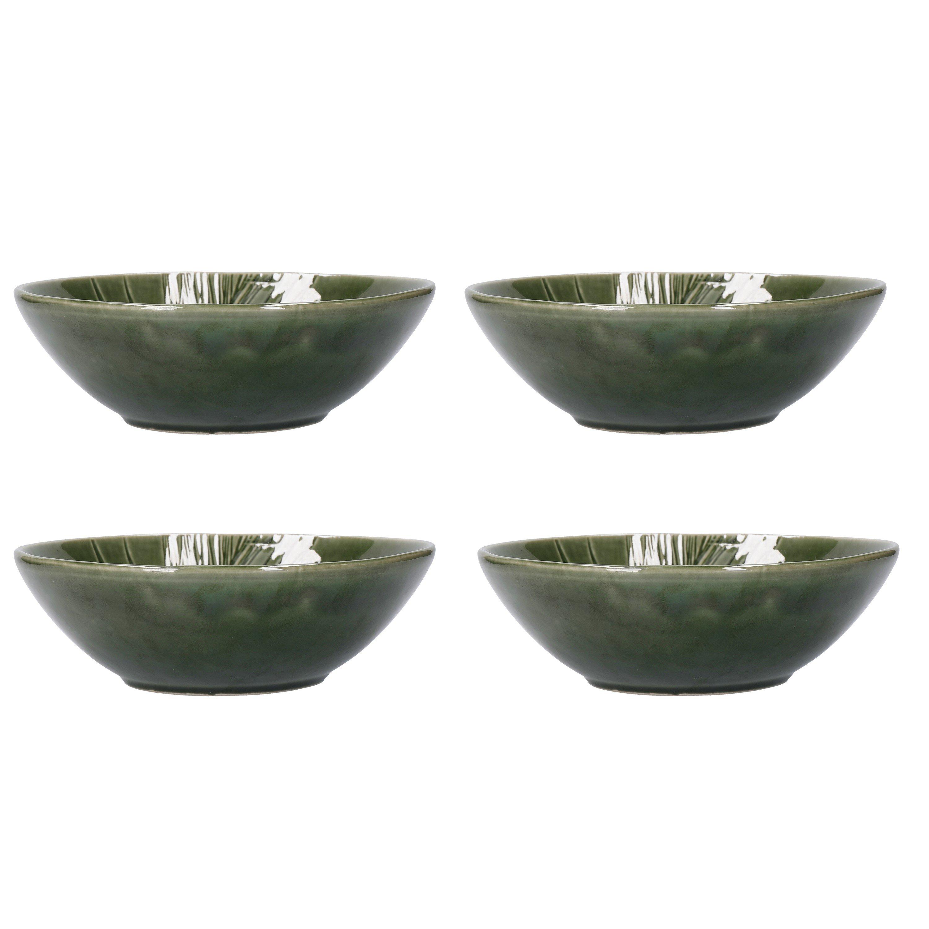 Mikasa Mikasa Jardin Stoneware Pasta Bowls, Set of 4