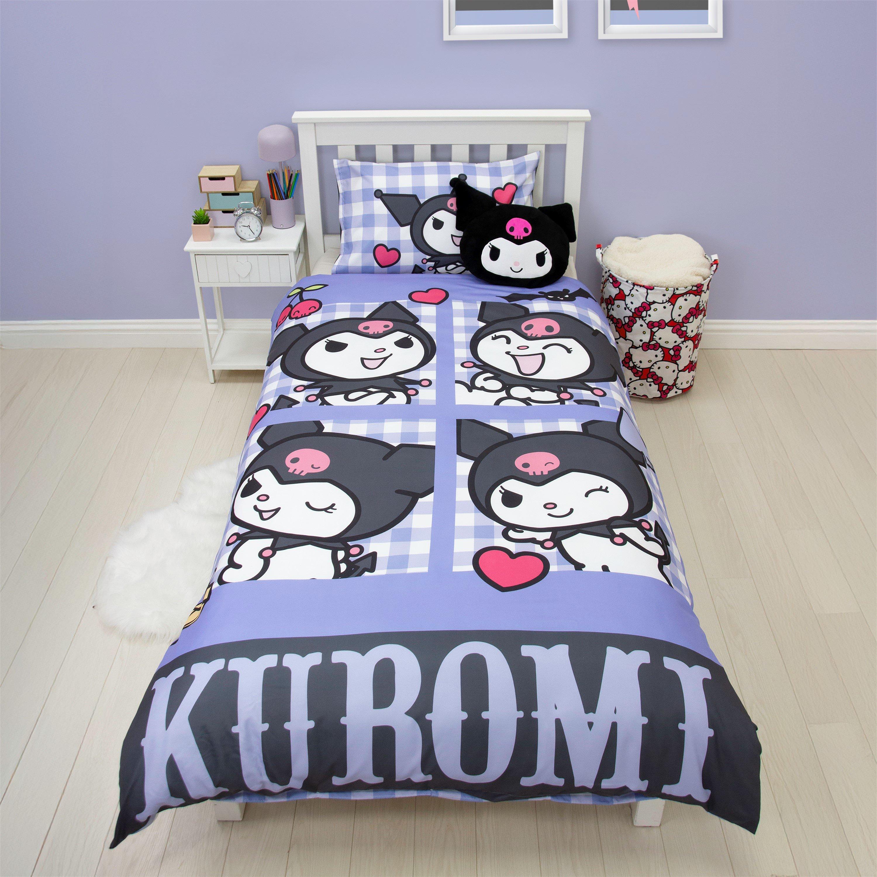 Multi - Hello Kitty - Hello Kitty Rebel Single Panel Duvet - 2
