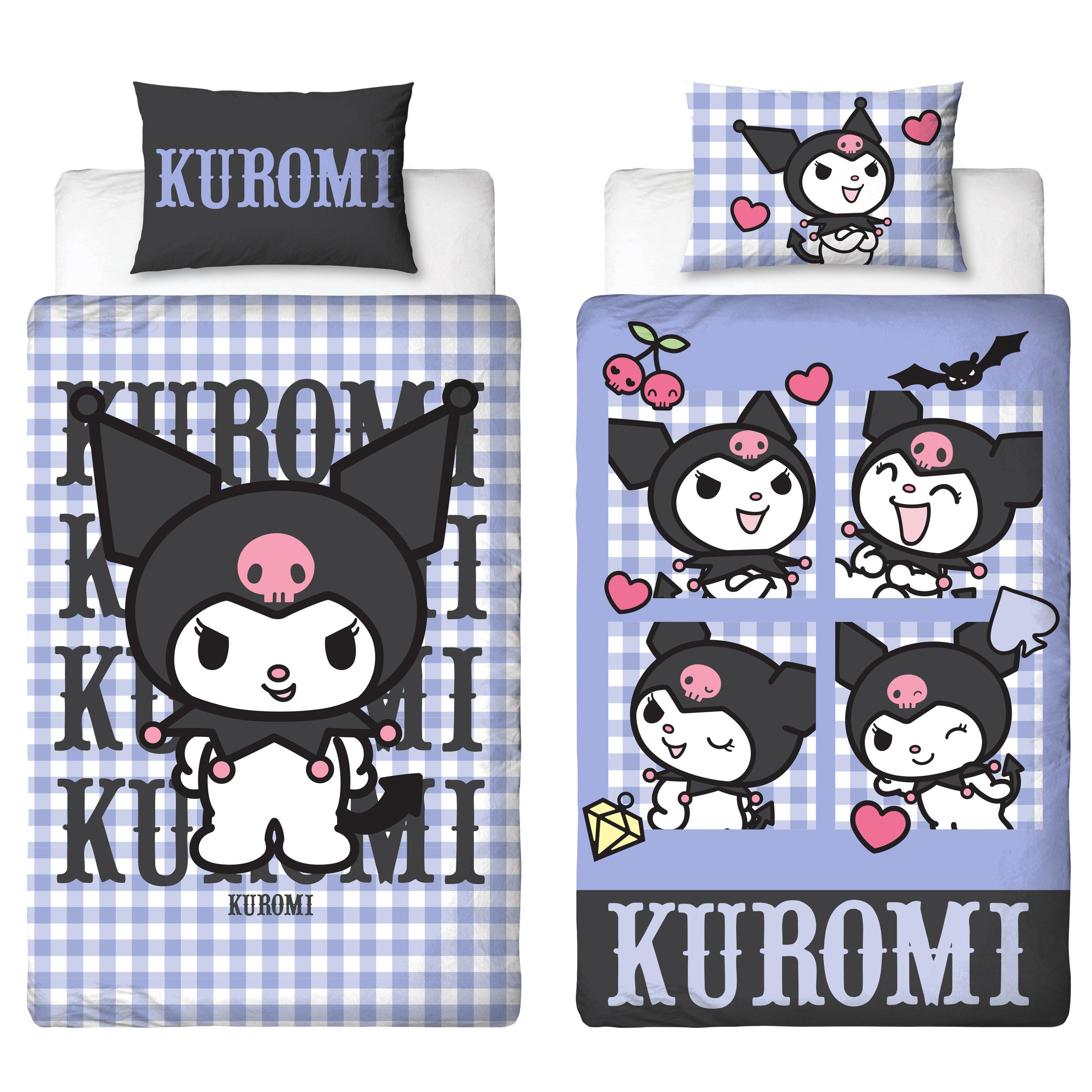 Multi - Hello Kitty - Hello Kitty Rebel Single Panel Duvet - 6