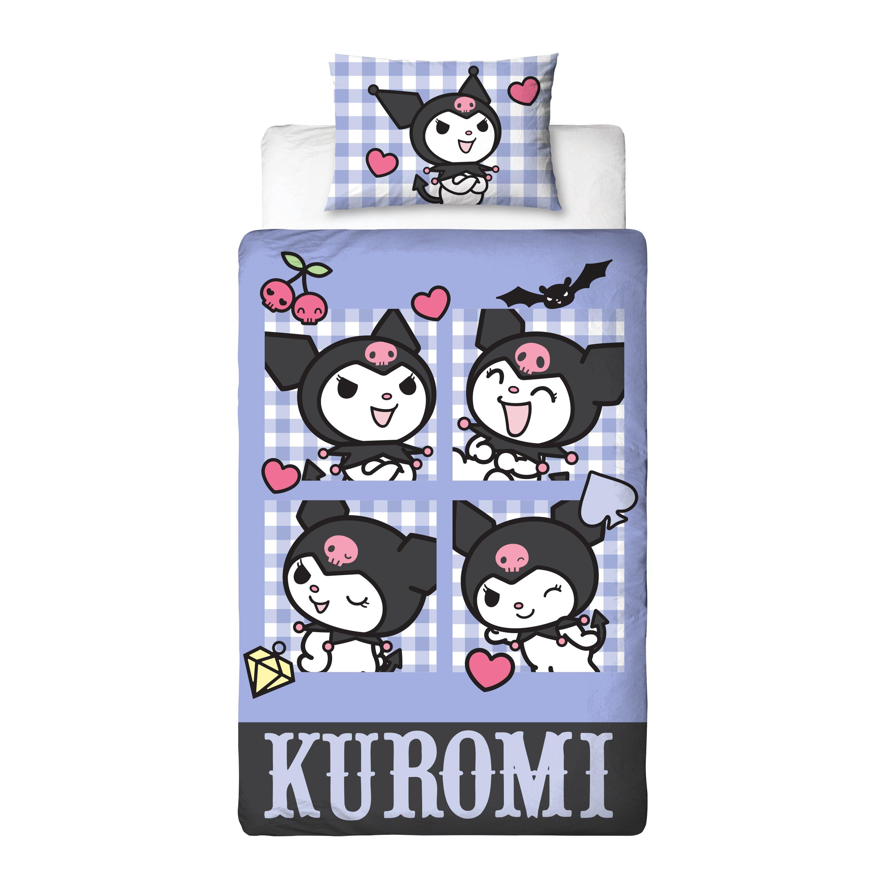 Multi - Hello Kitty - Hello Kitty Rebel Single Panel Duvet - 8