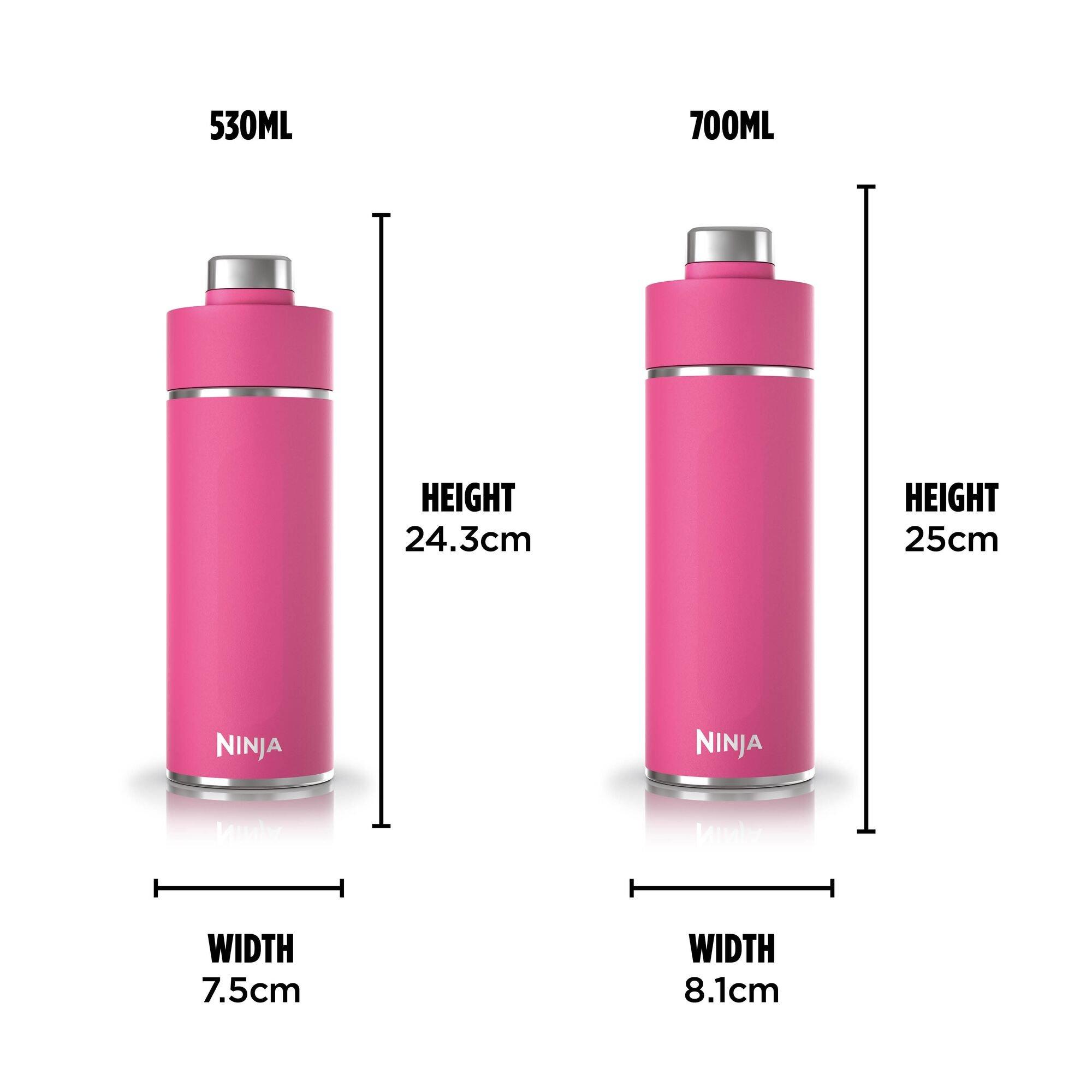 Hot Pink - Ninja - Ninja Thirsti 530 ml Travel Bottle – Pink - 2