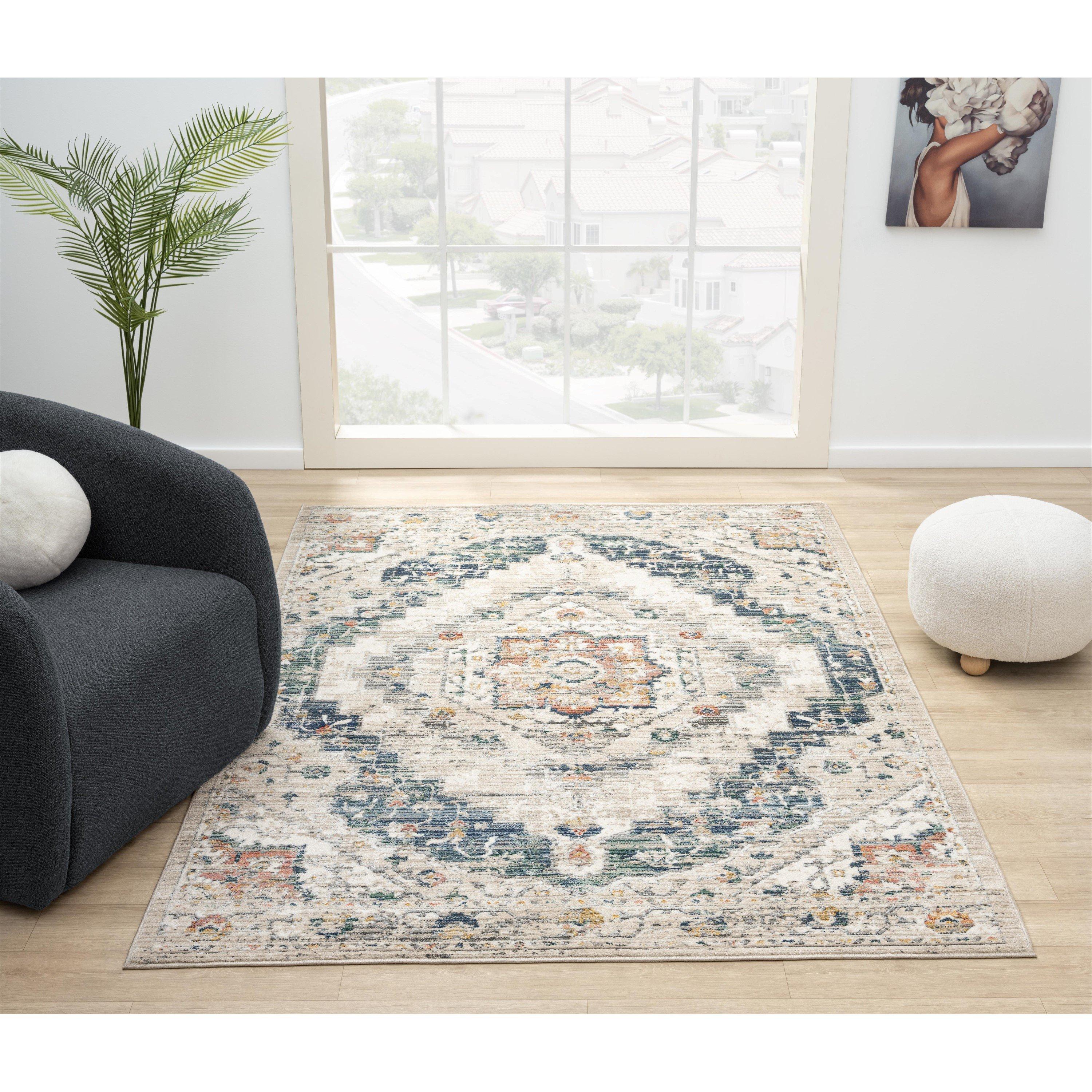 Ultimate Rug  Nova Traditional Loki - Blue - 66x200cm