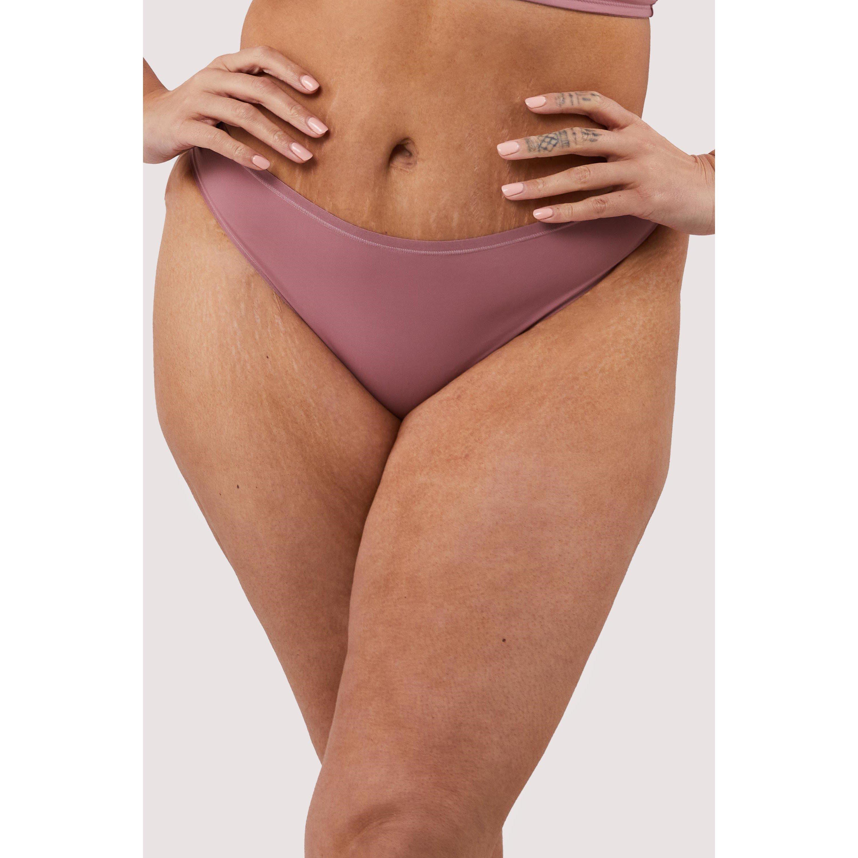 Pink - Playful Promises - Second Skin Rose Recycled Brief - 1