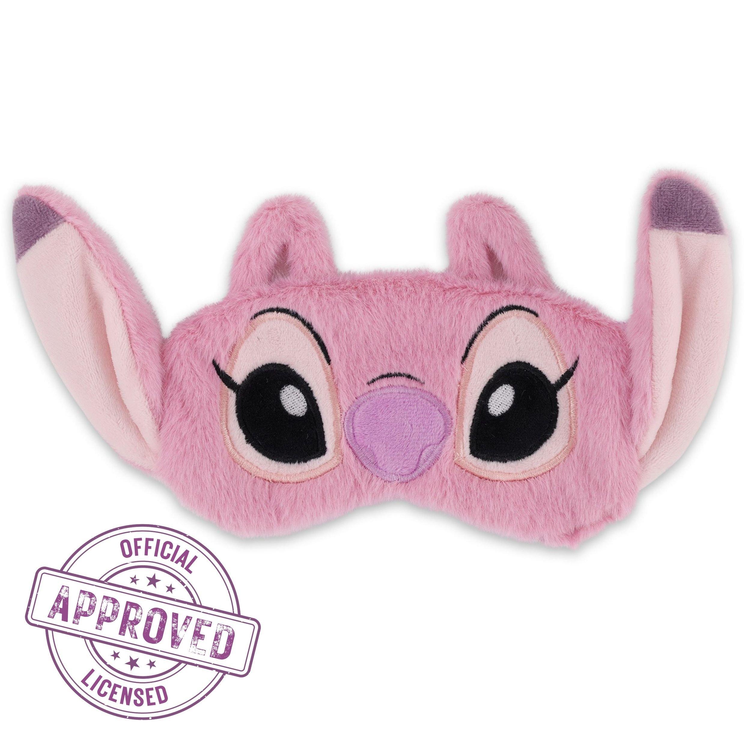 Pink - Disney Stitch - Angel Sleep Eye Mask - 8