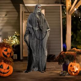 LIFE IDEAS Halloween Hanging Skeleton Ghost